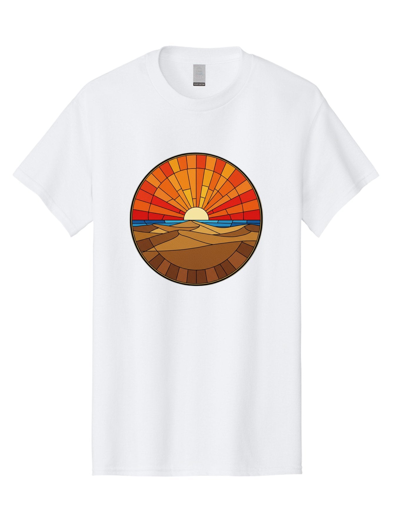Desert-Sunset-4 Men'S Graphic Tee, 100% Cotton, Comfortable Casual Summer Wear, Machine Washable, Vintage Camera, Old Camera, Antique Camera, Black Camera, Classic Photography, Photography Equipment, Nostalgic Device, Film Camera, Camera Art Bag392 3
