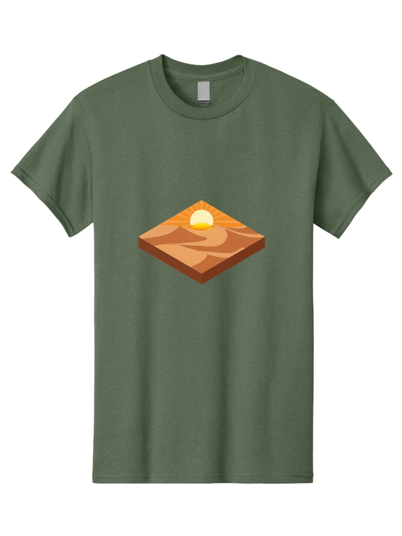 Desert-Sunset-5 Men'S Graphic Tee, 100% Cotton, Comfortable Casual Summer Wear, Machine Washable, Vintage Camera, Old Camera, Antique Camera, Black Camera, Classic Photography, Photography Equipment, Nostalgic Device, Film Camera, Camera Art Bag393 5