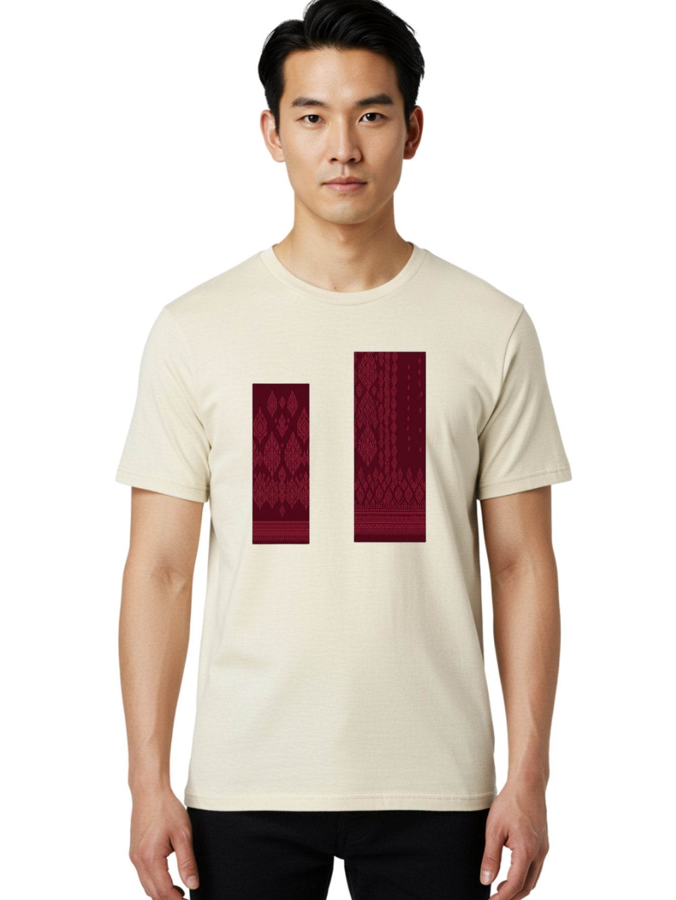 Diamond-Patterned-Rectangles Men'S Graphic Tee, 100% Cotton, Comfortable Casual Summer Wear, Machine Washable, Vintage Camera, Old Camera, Antique Camera, Black Camera, Classic Photography, Photography Equipment, Nostalgic Device, Film Camera, Bag397 16