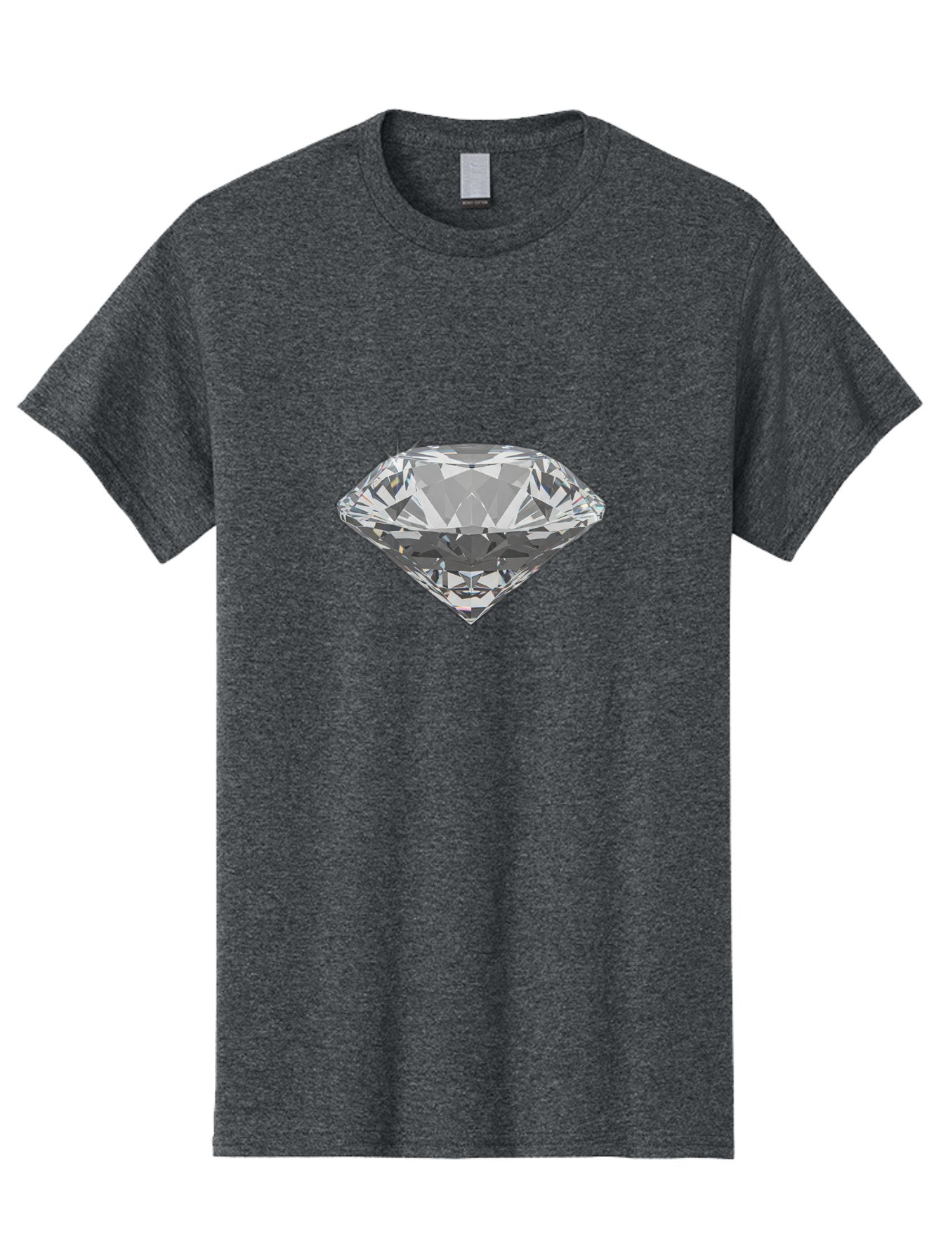 Diamond Men'S Graphic Tee, 100% Cotton, Comfortable Casual Summer Wear, Machine Washable, Vintage Camera, Old Camera, Antique Camera, Black Camera, Classic Photography, Photography Equipment, Nostalgic Device, Film Camera, Camera Art Bag399 6
