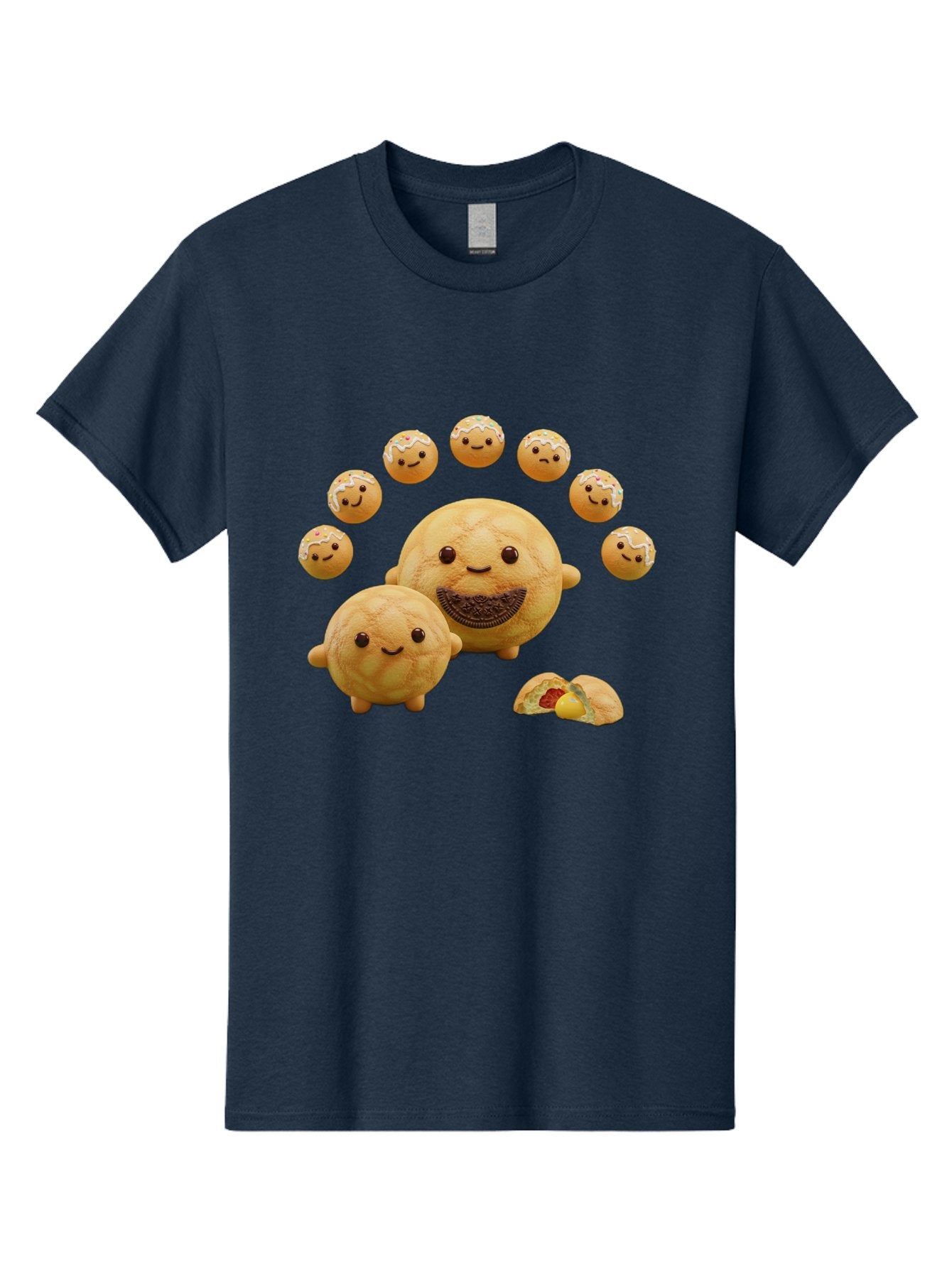 Donuts-With-Faces Men'S Graphic Tee, 100% Cotton, Comfortable Casual Summer Wear, Machine Washable, Vintage Camera, Old Camera, Antique Camera, Black Camera, Classic Photography, Photography Equipment, Nostalgic Device, Film Camera, Camera Art Bag403 10