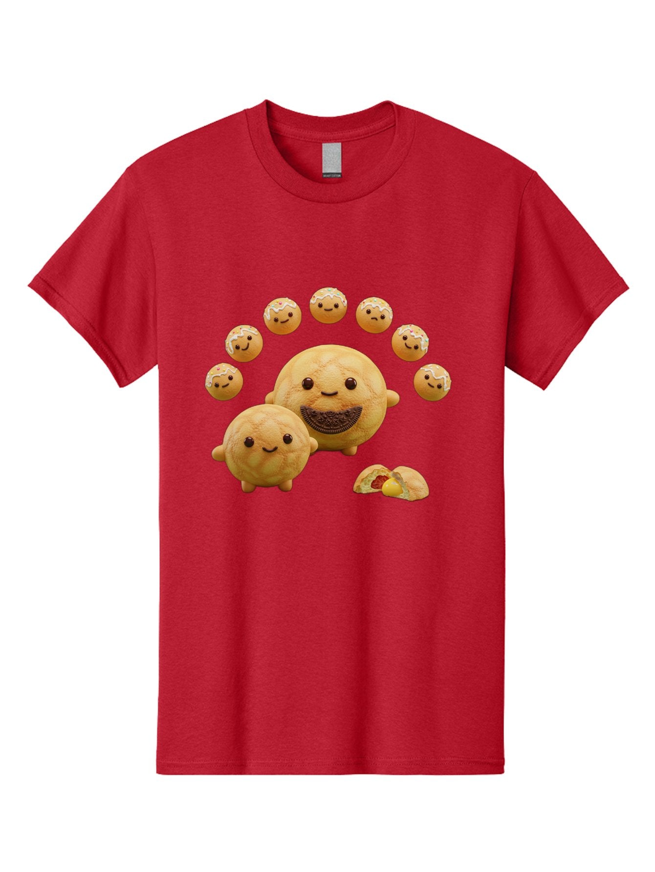 Donuts-With-Faces Men'S Graphic Tee, 100% Cotton, Comfortable Casual Summer Wear, Machine Washable, Vintage Camera, Old Camera, Antique Camera, Black Camera, Classic Photography, Photography Equipment, Nostalgic Device, Film Camera, Camera Art Bag403 11