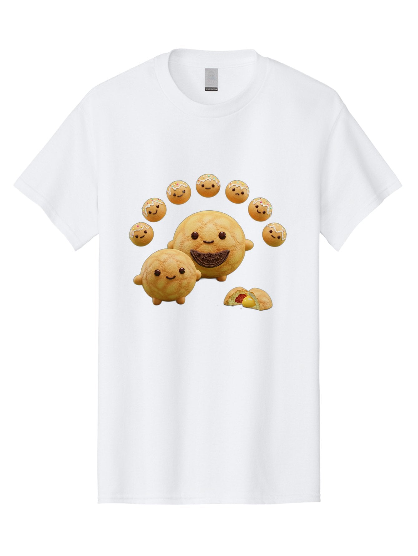 Donuts-With-Faces Men'S Graphic Tee, 100% Cotton, Comfortable Casual Summer Wear, Machine Washable, Vintage Camera, Old Camera, Antique Camera, Black Camera, Classic Photography, Photography Equipment, Nostalgic Device, Film Camera, Camera Art Bag403 5