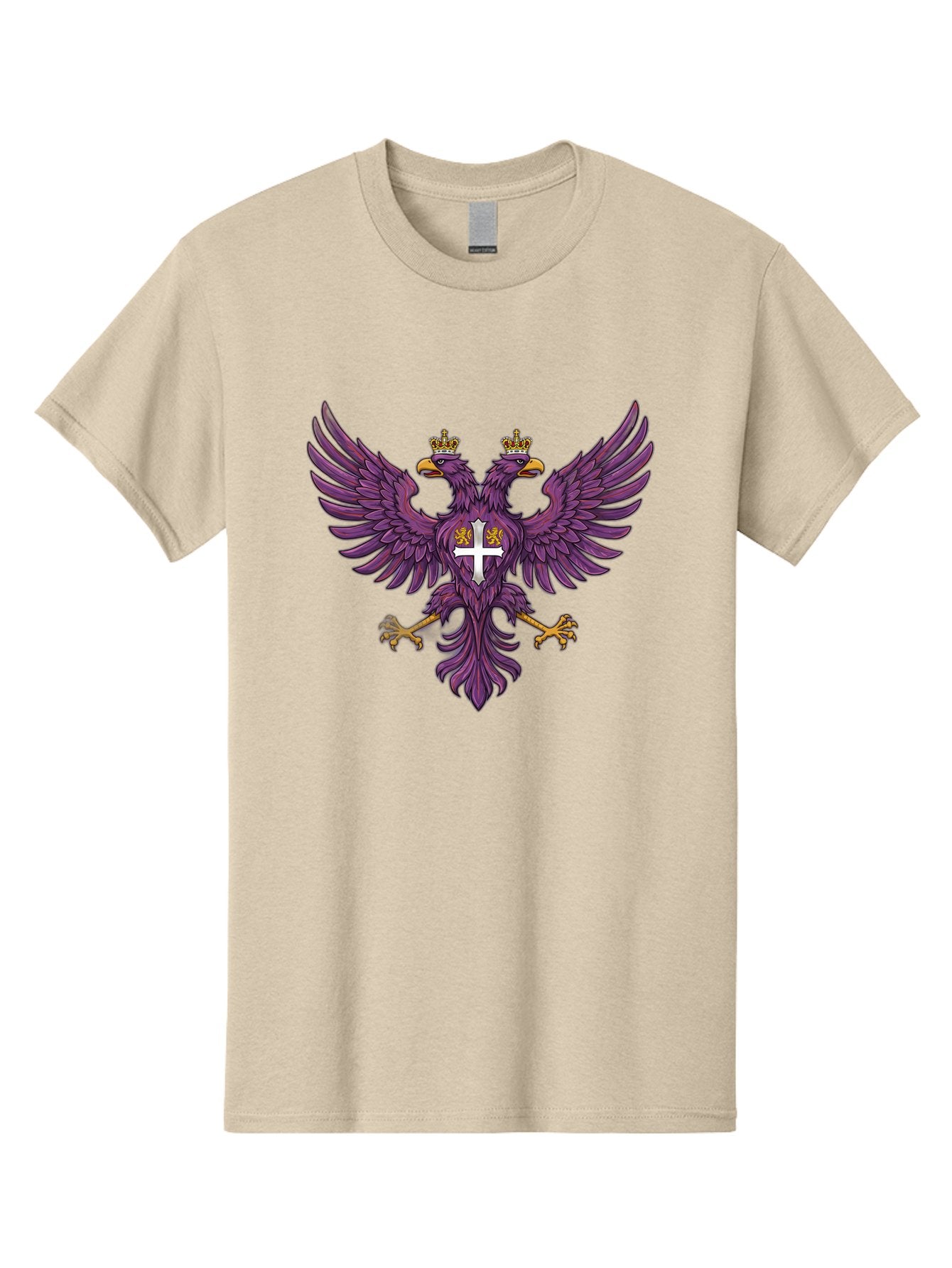 Double-Headed-Eagle-1 Men'S Graphic Tee, 100% Cotton, Comfortable Casual Summer Wear, Machine Washable, Vintage Camera, Old Camera, Antique Camera, Black Camera, Classic Photography, Photography Equipment, Nostalgic Device, Film Camera, Bag405 9