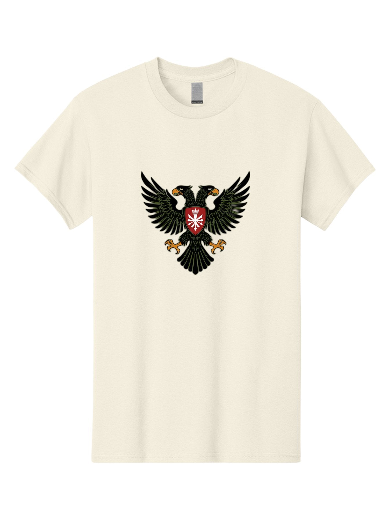 Double-Headed-Eagle-2 Men'S Graphic Tee, 100% Cotton, Comfortable Casual Summer Wear, Machine Washable, Vintage Camera, Old Camera, Antique Camera, Black Camera, Classic Photography, Photography Equipment, Nostalgic Device, Film Camera, Bag406