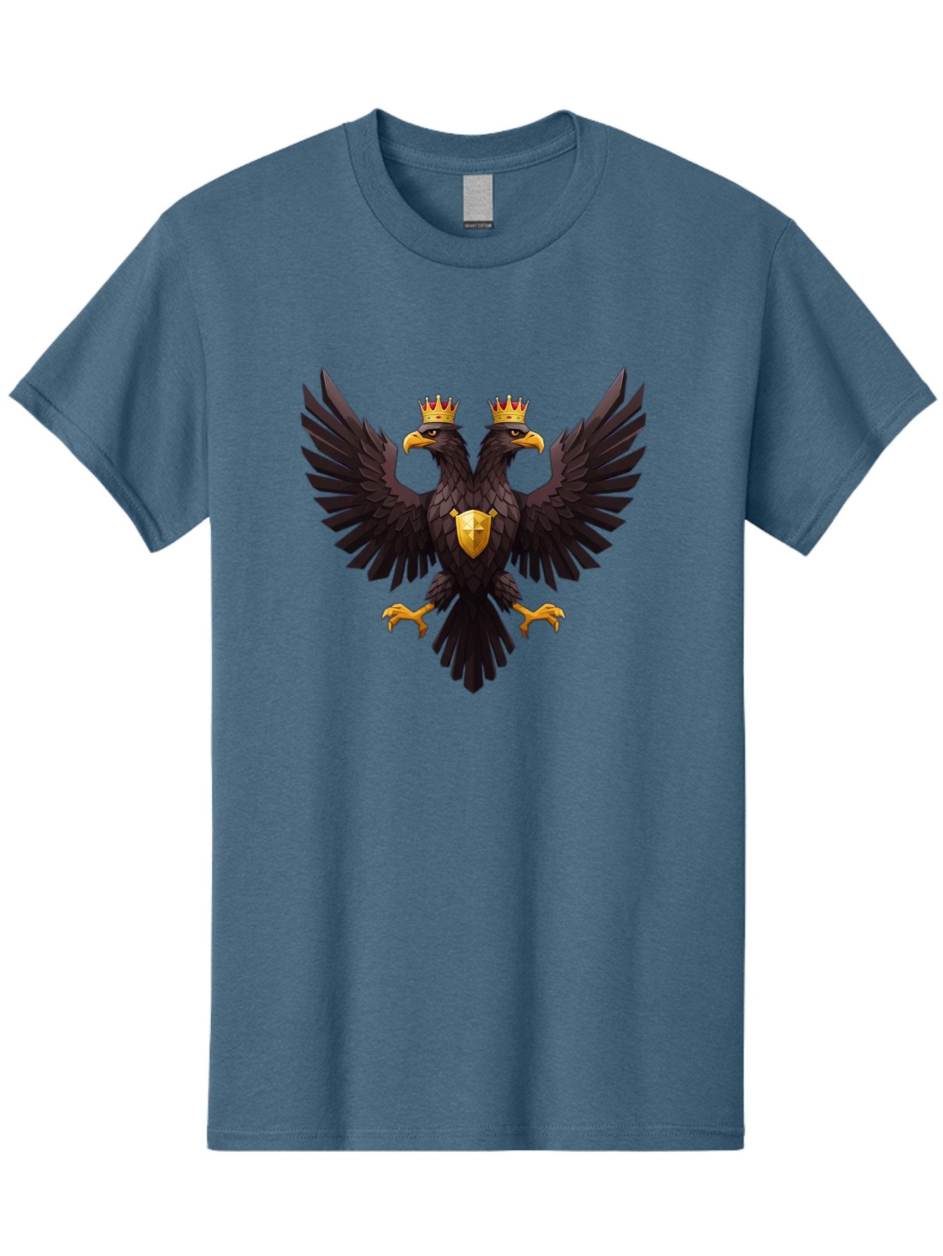 Double-Headed-Eagle-3 Men'S Graphic Tee, 100% Cotton, Comfortable Casual Summer Wear, Machine Washable, Vintage Camera, Old Camera, Antique Camera, Black Camera, Classic Photography, Photography Equipment, Nostalgic Device, Film Camera, Bag407