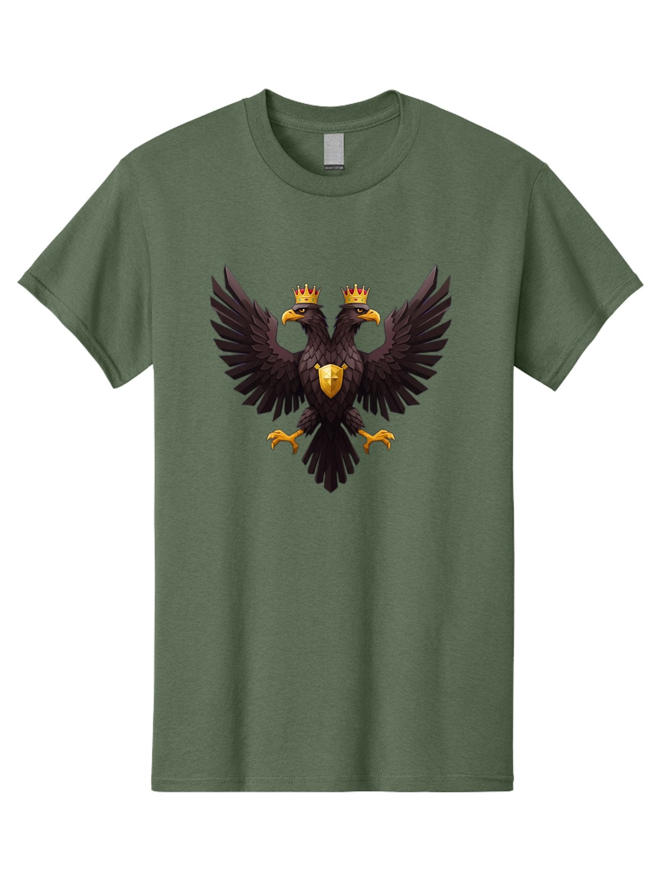 Double-Headed-Eagle-3 Men'S Graphic Tee, 100% Cotton, Comfortable Casual Summer Wear, Machine Washable, Vintage Camera, Old Camera, Antique Camera, Black Camera, Classic Photography, Photography Equipment, Nostalgic Device, Film Camera, Bag407 6
