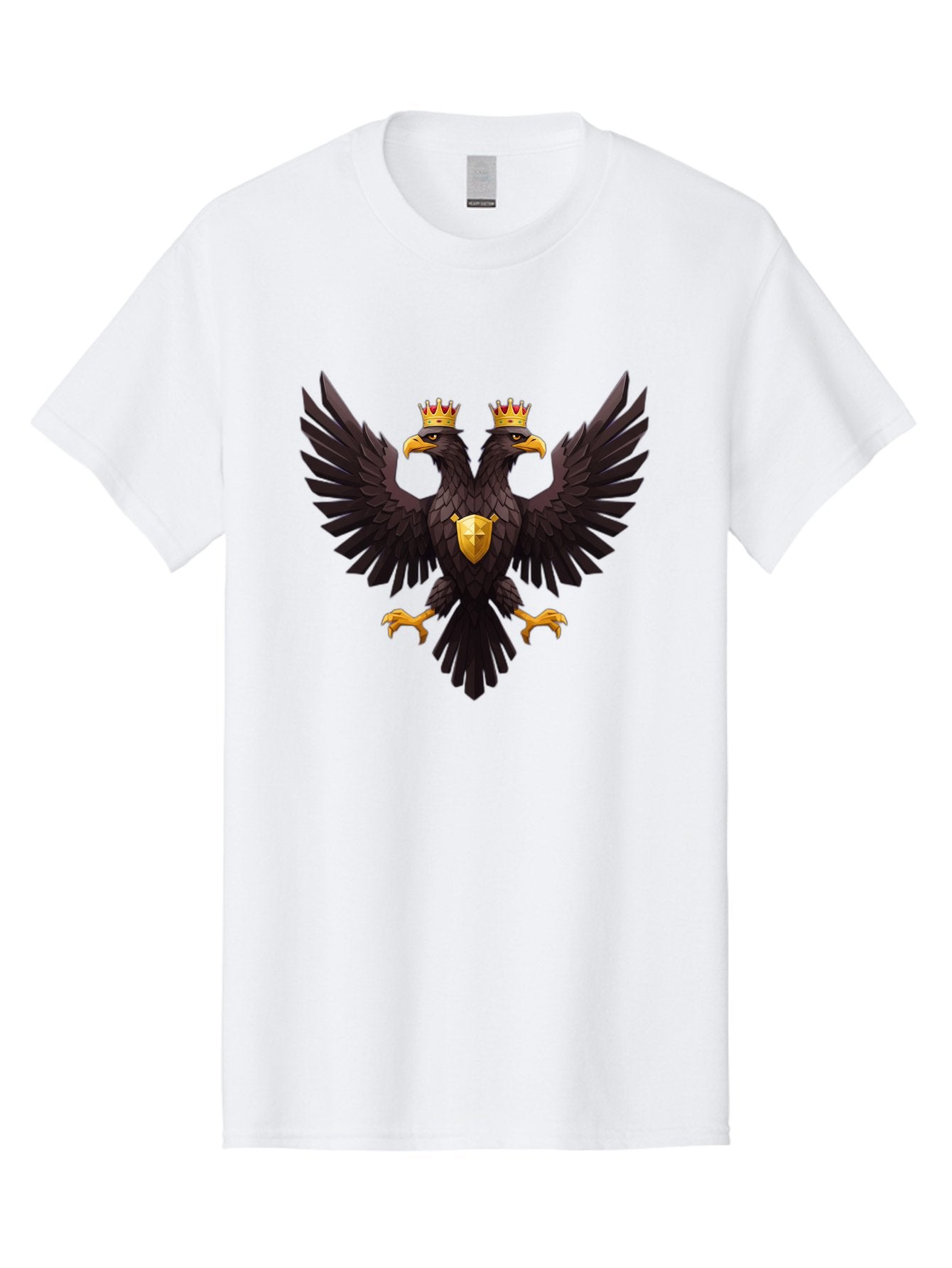 Double-Headed-Eagle-3 Men'S Graphic Tee, 100% Cotton, Comfortable Casual Summer Wear, Machine Washable, Vintage Camera, Old Camera, Antique Camera, Black Camera, Classic Photography, Photography Equipment, Nostalgic Device, Film Camera, Bag407 12