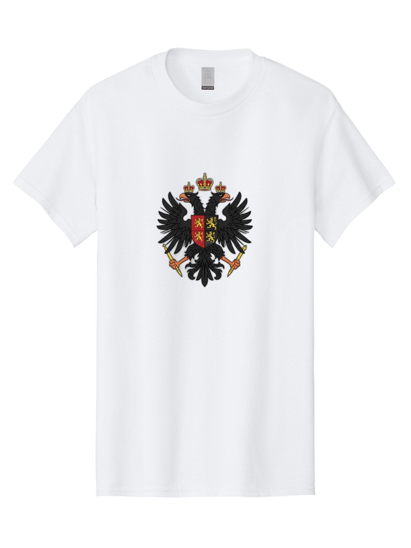 Double-Headed-Eagle-Coat-Of-Arms Men'S Graphic Tee, 100% Cotton, Comfortable Casual Summer Wear, Machine Washable, Vintage Camera, Old Camera, Antique Camera, Black Camera, Classic Photography, Photography Equipment, Nostalgic Device, Bag409 14