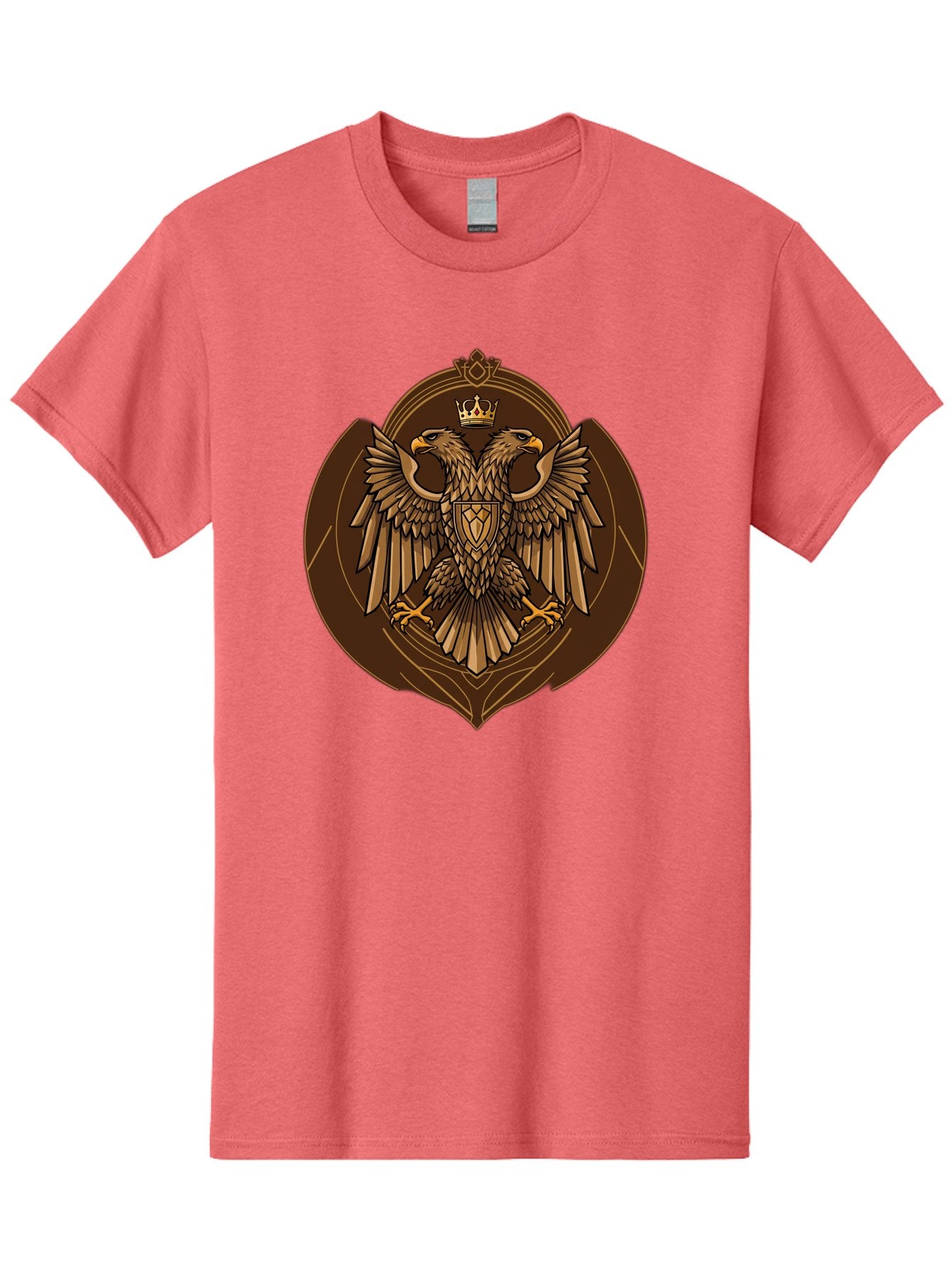 Double-Headed-Eagle-Crest Men'S Graphic Tee, 100% Cotton, Comfortable Casual Summer Wear, Machine Washable, Vintage Camera, Old Camera, Antique Camera, Black Camera, Classic Photography, Photography Equipment, Nostalgic Device, Film Camera, Bag410 11