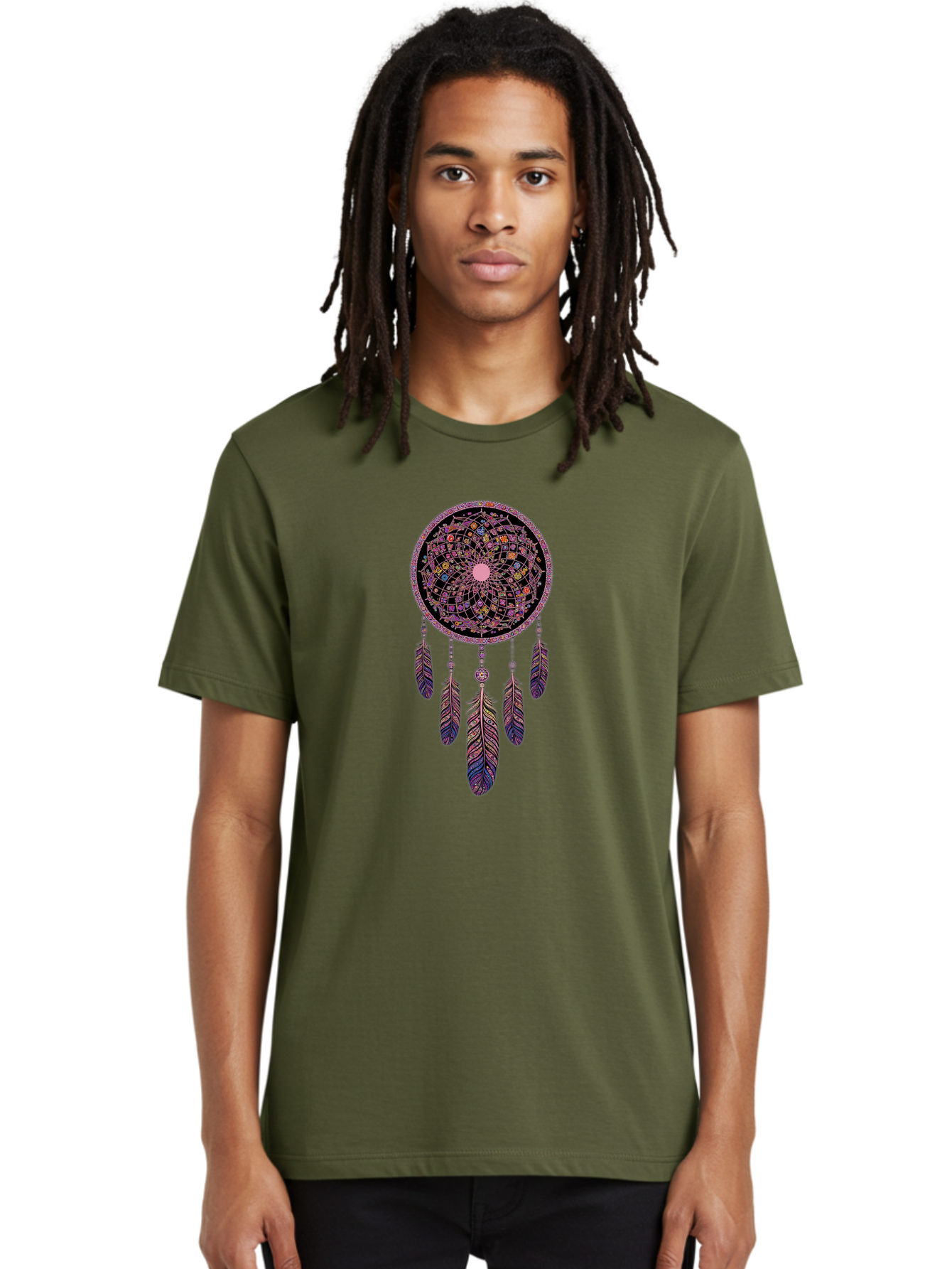 Dreamcatcher Men'S Graphic Tee, 100% Cotton, Comfortable Casual Summer Wear, Machine Washable, Vintage Camera, Old Camera, Antique Camera, Black Camera, Classic Photography, Photography Equipment, Nostalgic Device, Film Camera, Camera Art Bag415 21