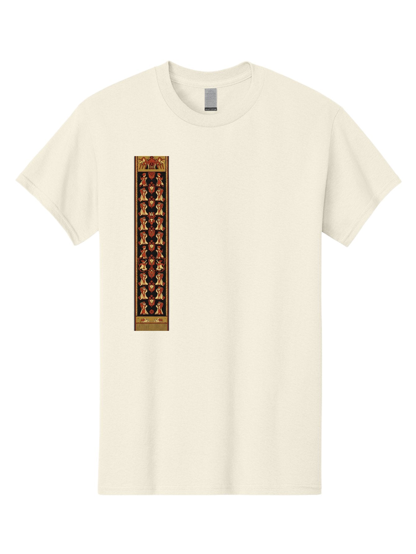 Egyptian-Hieroglyphic-Border Men'S Graphic Tee, 100% Cotton, Comfortable Casual Summer Wear, Machine Washable, Vintage Camera, Old Camera, Antique Camera, Black Camera, Classic Photography, Photography Equipment, Nostalgic Device, Film Camera, Bag423 11
