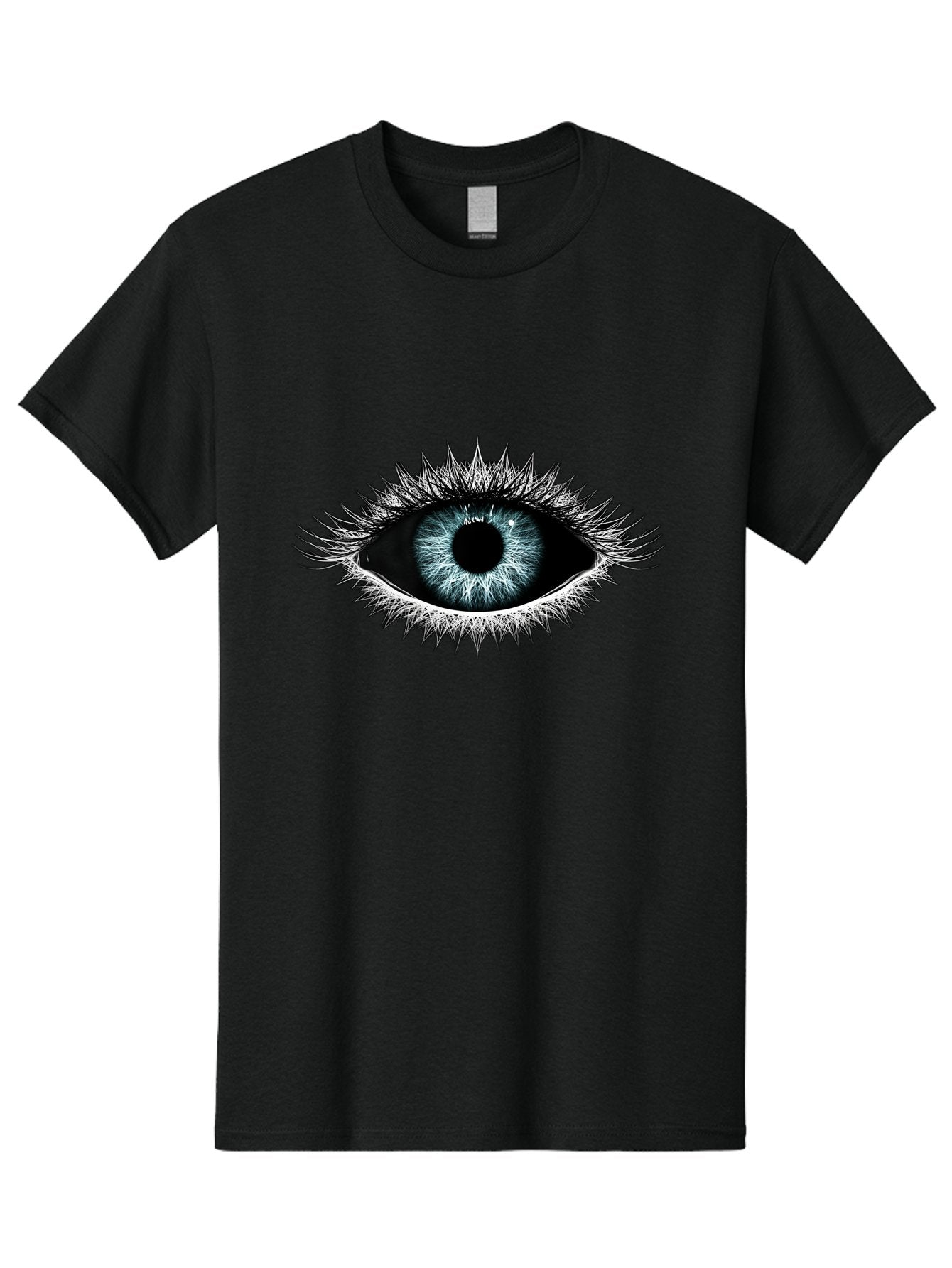 Eye-With-Spiky-Lashes Men'S Graphic Tee, 100% Cotton, Comfortable Casual Summer Wear, Machine Washable, Vintage Camera, Old Camera, Antique Camera, Black Camera, Classic Photography, Photography Equipment, Nostalgic Device, Film Camera, Bag430 7
