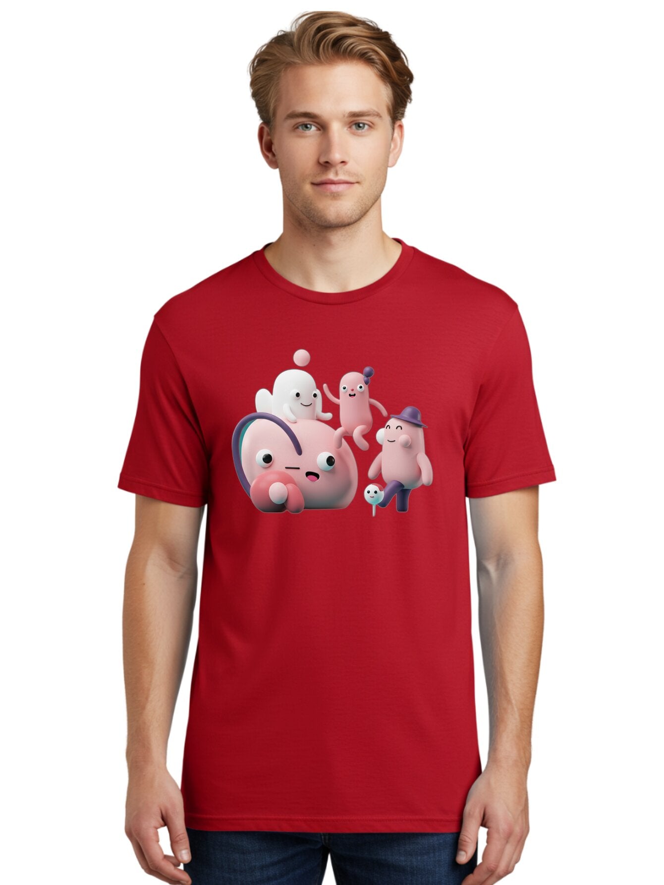 Fall-Guys-Characters Men'S Graphic Tee, 100% Cotton, Comfortable Casual Summer Wear, Machine Washable, Vintage Camera, Old Camera, Antique Camera, Black Camera, Classic Photography, Photography Equipment, Nostalgic Device, Film Camera, Bag434 25