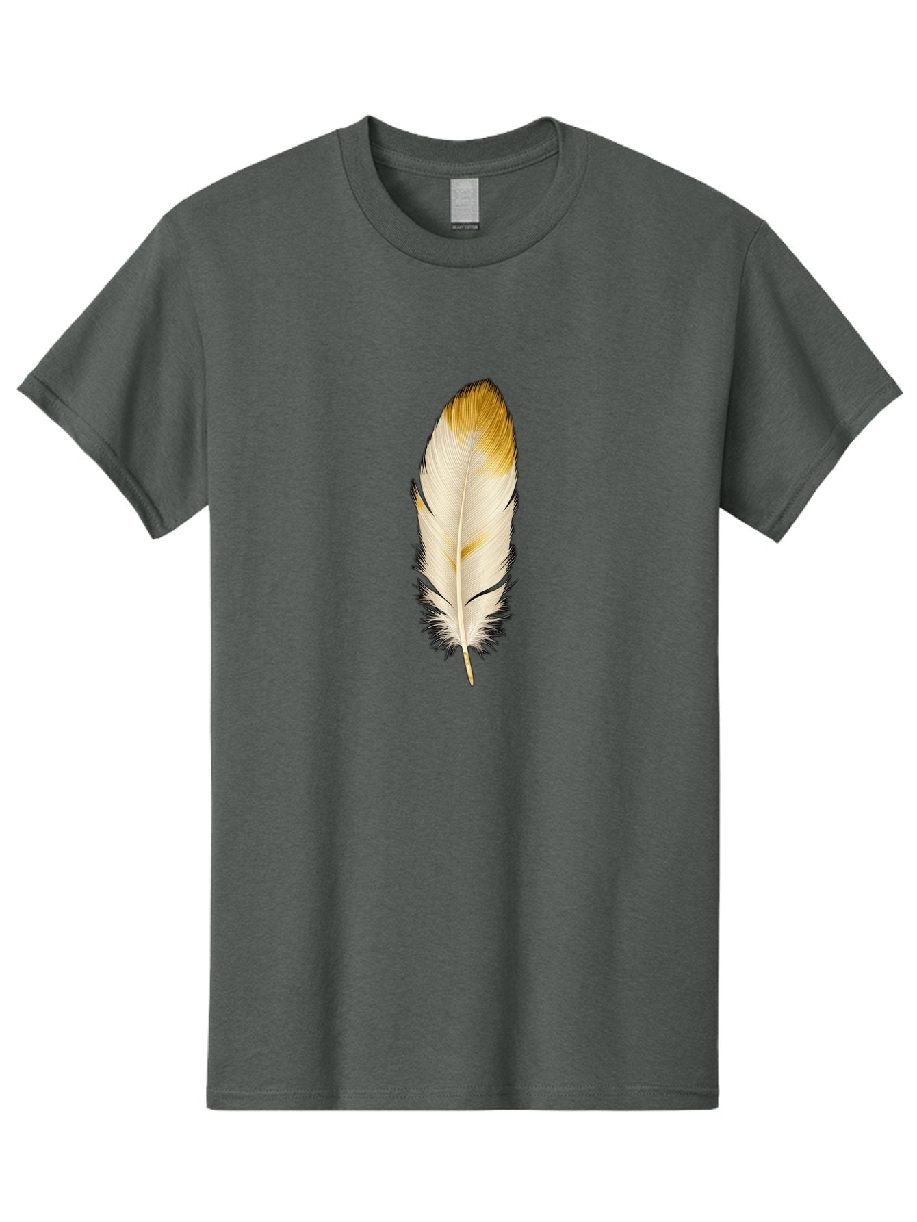 Feather Men'S Graphic Tee, 100% Cotton, Comfortable Casual Summer Wear, Machine Washable, Vintage Camera, Old Camera, Antique Camera, Black Camera, Classic Photography, Photography Equipment, Nostalgic Device, Film Camera, Camera Art Bag438 15