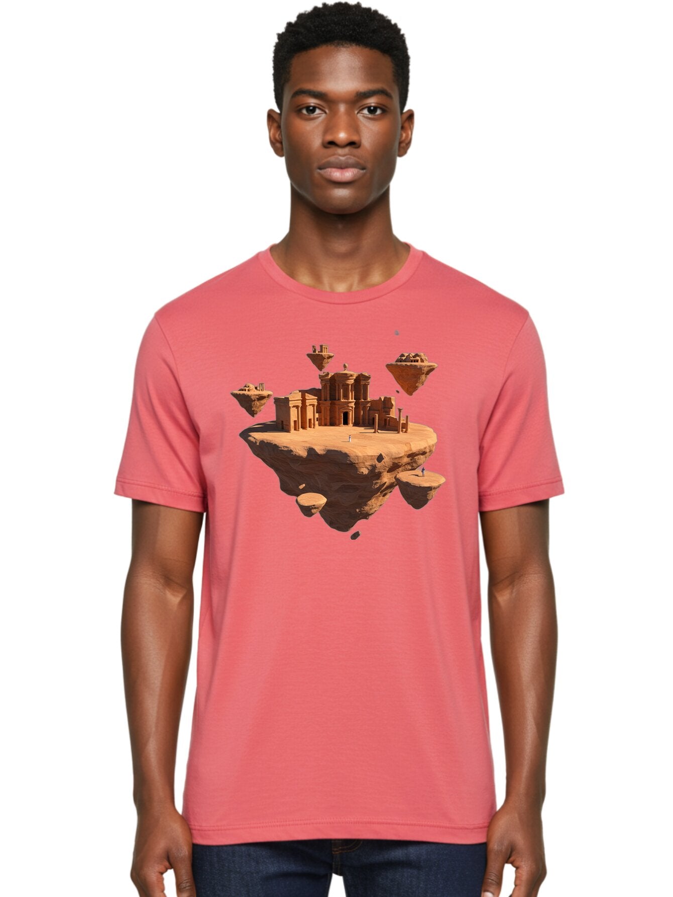 Floating-Ruins Men'S Graphic Tee, 100% Cotton, Comfortable Casual Summer Wear, Machine Washable, Vintage Camera, Old Camera, Antique Camera, Black Camera, Classic Photography, Photography Equipment, Nostalgic Device, Film Camera, Camera Art Bag453 24