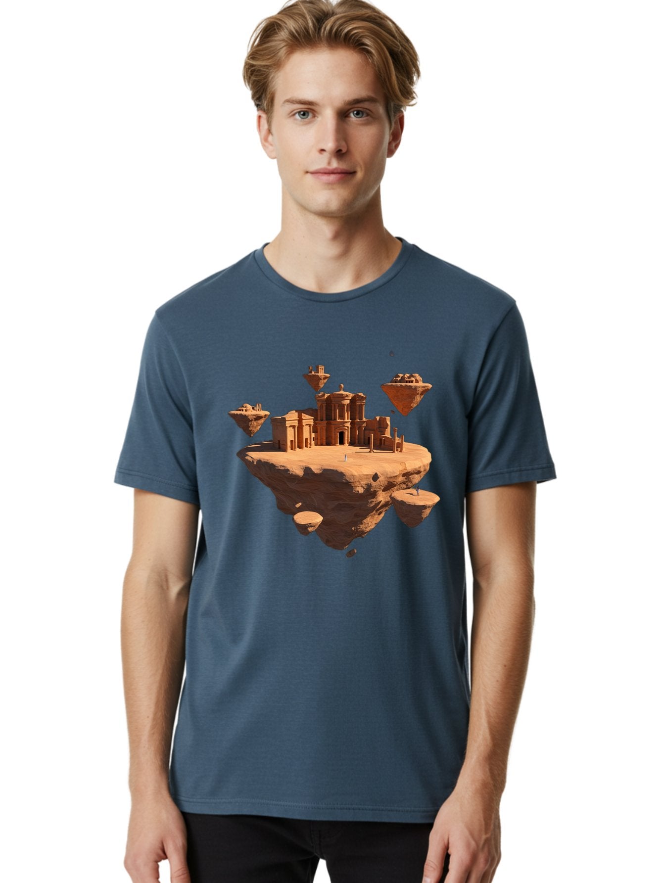 Floating-Ruins Men'S Graphic Tee, 100% Cotton, Comfortable Casual Summer Wear, Machine Washable, Vintage Camera, Old Camera, Antique Camera, Black Camera, Classic Photography, Photography Equipment, Nostalgic Device, Film Camera, Camera Art Bag453 23