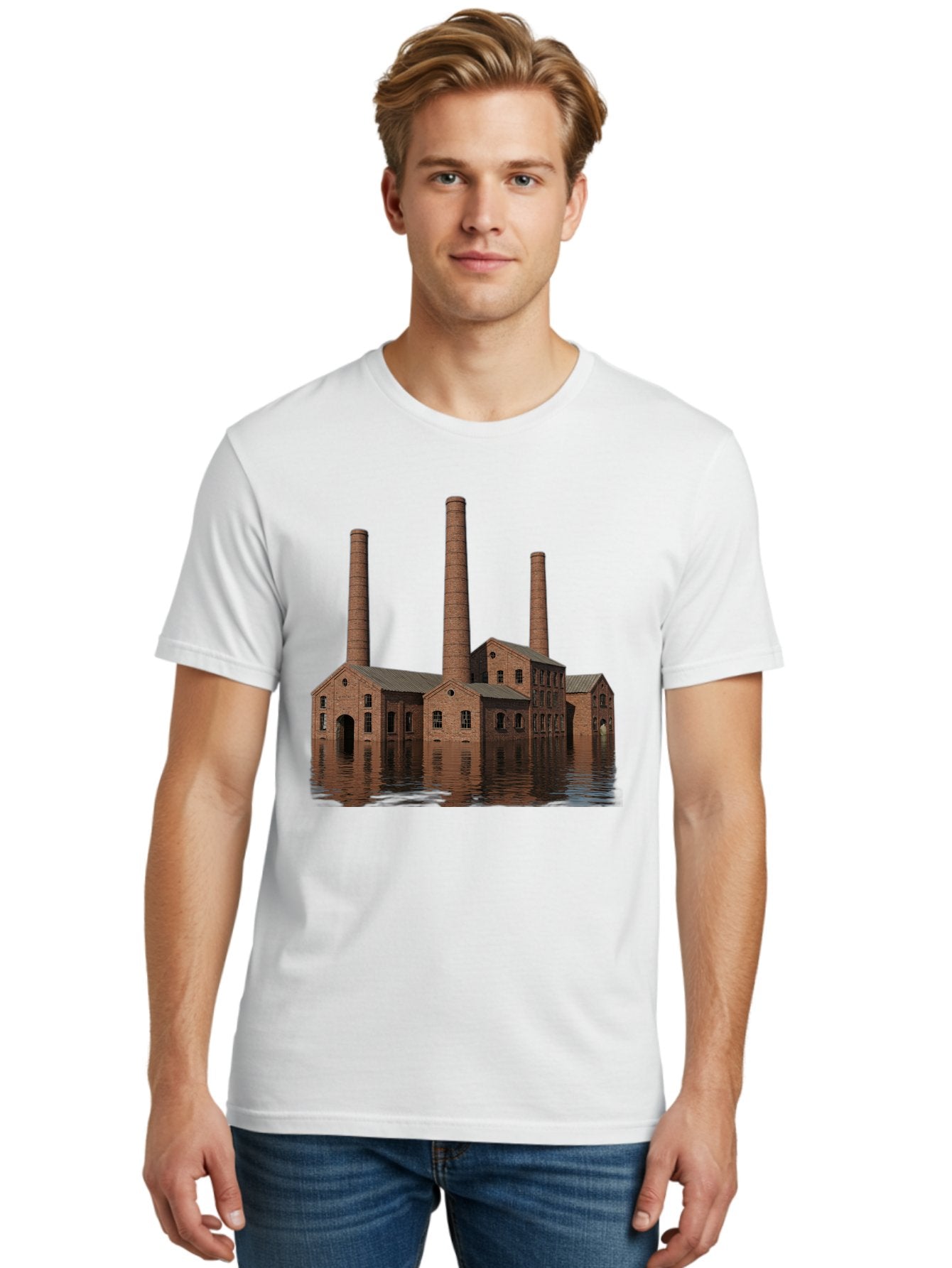 Flooded-Factory Men'S Graphic Tee, 100% Cotton, Comfortable Casual Summer Wear, Machine Washable, Vintage Camera, Old Camera, Antique Camera, Black Camera, Classic Photography, Photography Equipment, Nostalgic Device, Film Camera, Camera Art Bag454 26