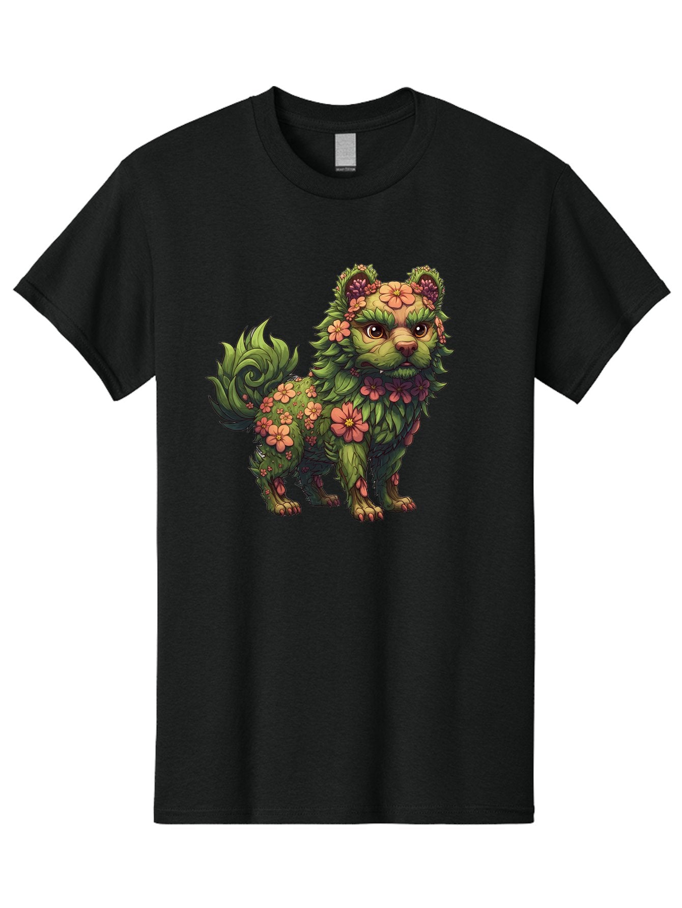 Floral-Dog Men'S Graphic Tee, 100% Cotton, Comfortable Casual Summer Wear, Machine Washable, Vintage Camera, Old Camera, Antique Camera, Black Camera, Classic Photography, Photography Equipment, Nostalgic Device, Film Camera, Camera Art Bag458 4