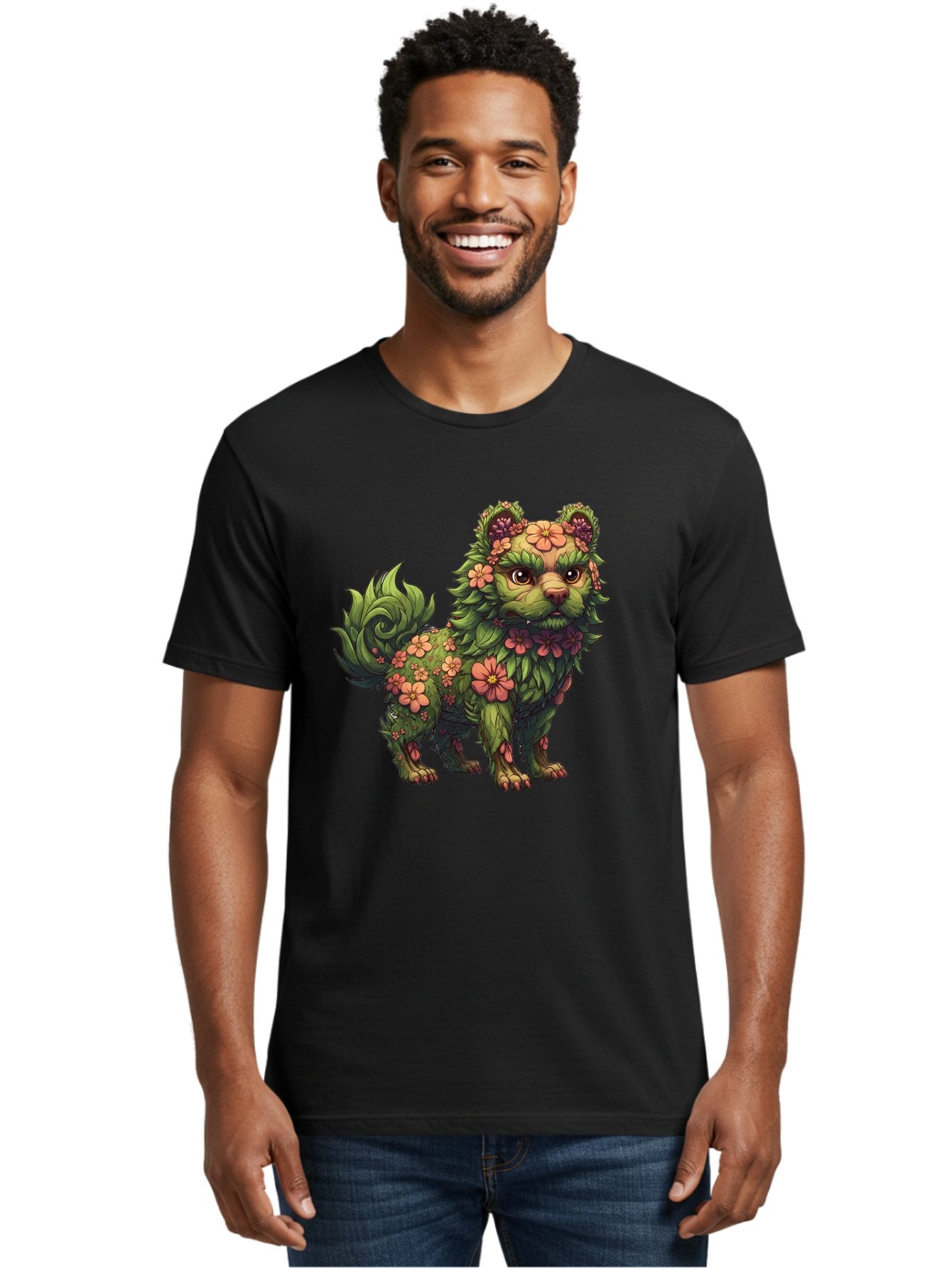 Floral-Dog Men'S Graphic Tee, 100% Cotton, Comfortable Casual Summer Wear, Machine Washable, Vintage Camera, Old Camera, Antique Camera, Black Camera, Classic Photography, Photography Equipment, Nostalgic Device, Film Camera, Camera Art Bag458 18