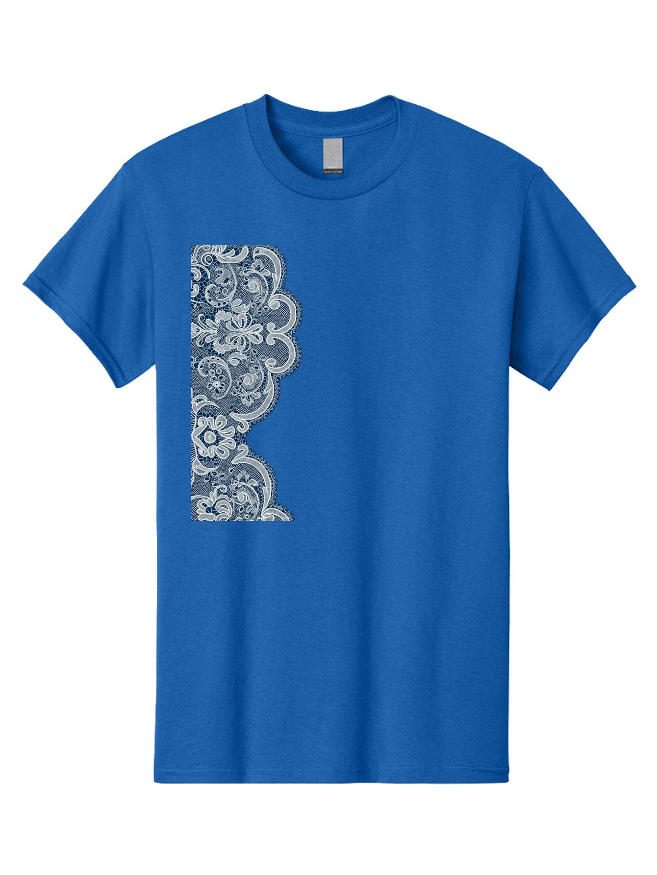 Floral-Lace-Border Men'S Graphic Tee, 100% Cotton, Comfortable Casual Summer Wear, Machine Washable, Vintage Camera, Old Camera, Antique Camera, Black Camera, Classic Photography, Photography Equipment, Nostalgic Device, Film Camera, Bag460 10