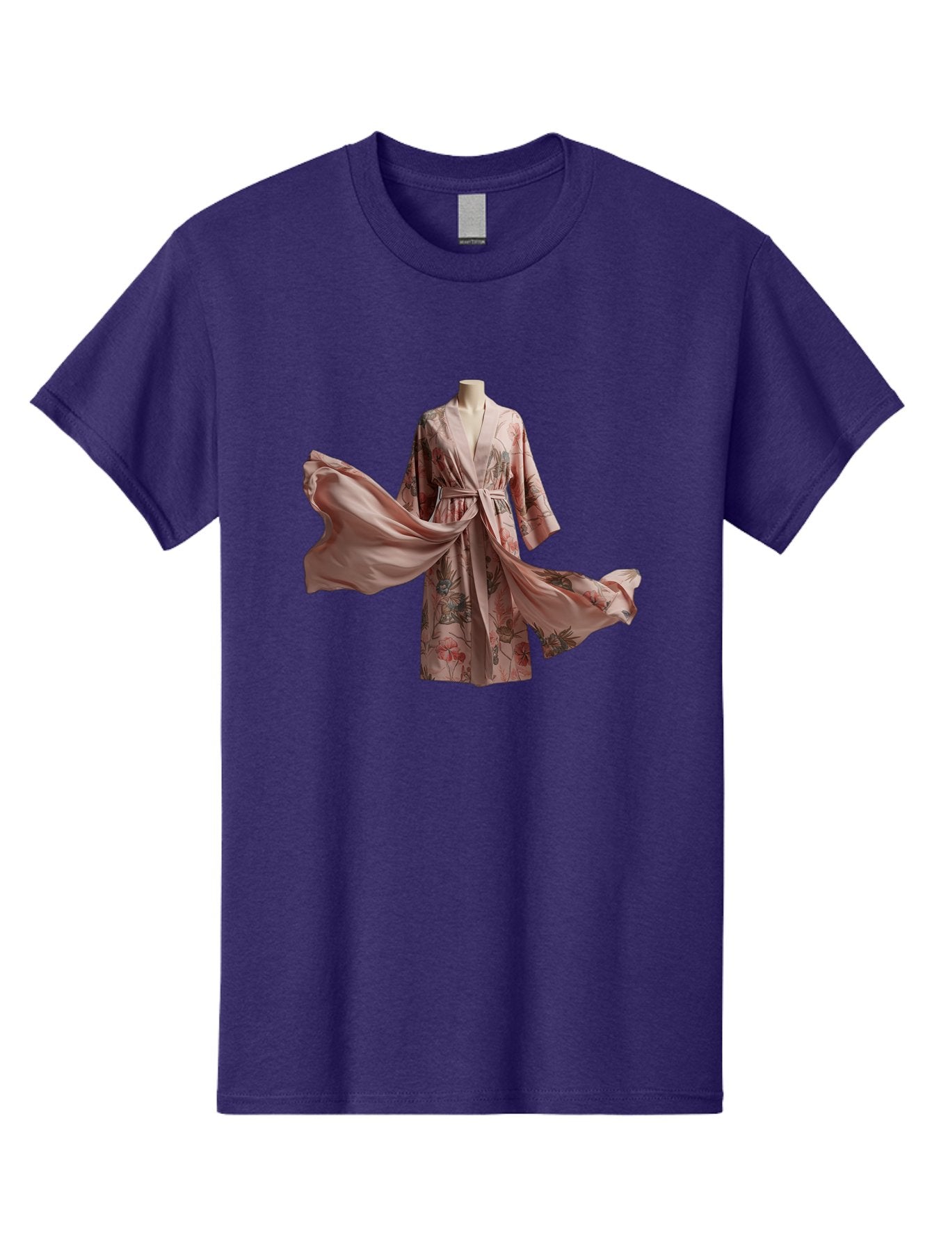 Floral-Robe Men'S Graphic Tee, 100% Cotton, Comfortable Casual Summer Wear, Machine Washable, Vintage Camera, Old Camera, Antique Camera, Black Camera, Classic Photography, Photography Equipment, Nostalgic Device, Film Camera, Camera Art Bag462 7