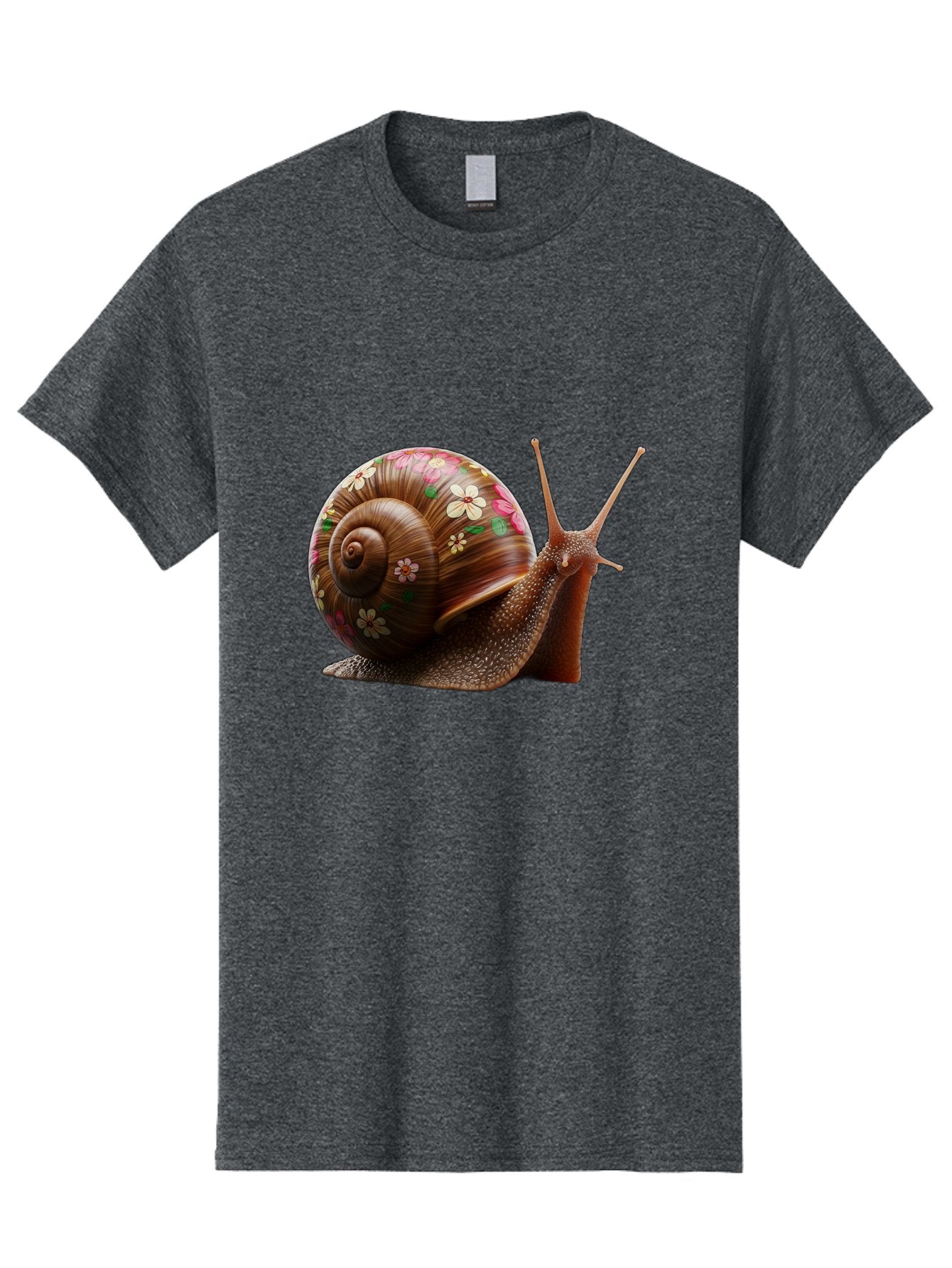 Floral-Snail-1 Men'S Graphic Tee, 100% Cotton, Comfortable Casual Summer Wear, Machine Washable, Vintage Camera, Old Camera, Antique Camera, Black Camera, Classic Photography, Photography Equipment, Nostalgic Device, Film Camera, Camera Art Bag463 10