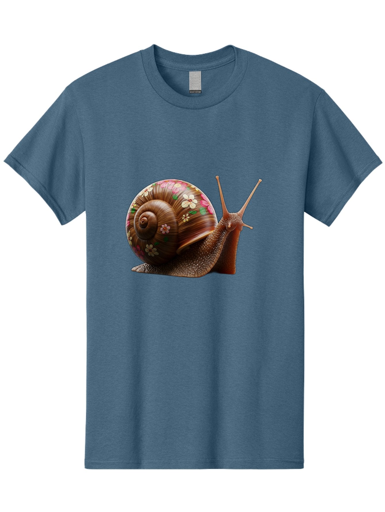 Floral-Snail-1 Men'S Graphic Tee, 100% Cotton, Comfortable Casual Summer Wear, Machine Washable, Vintage Camera, Old Camera, Antique Camera, Black Camera, Classic Photography, Photography Equipment, Nostalgic Device, Film Camera, Camera Art Bag463 9