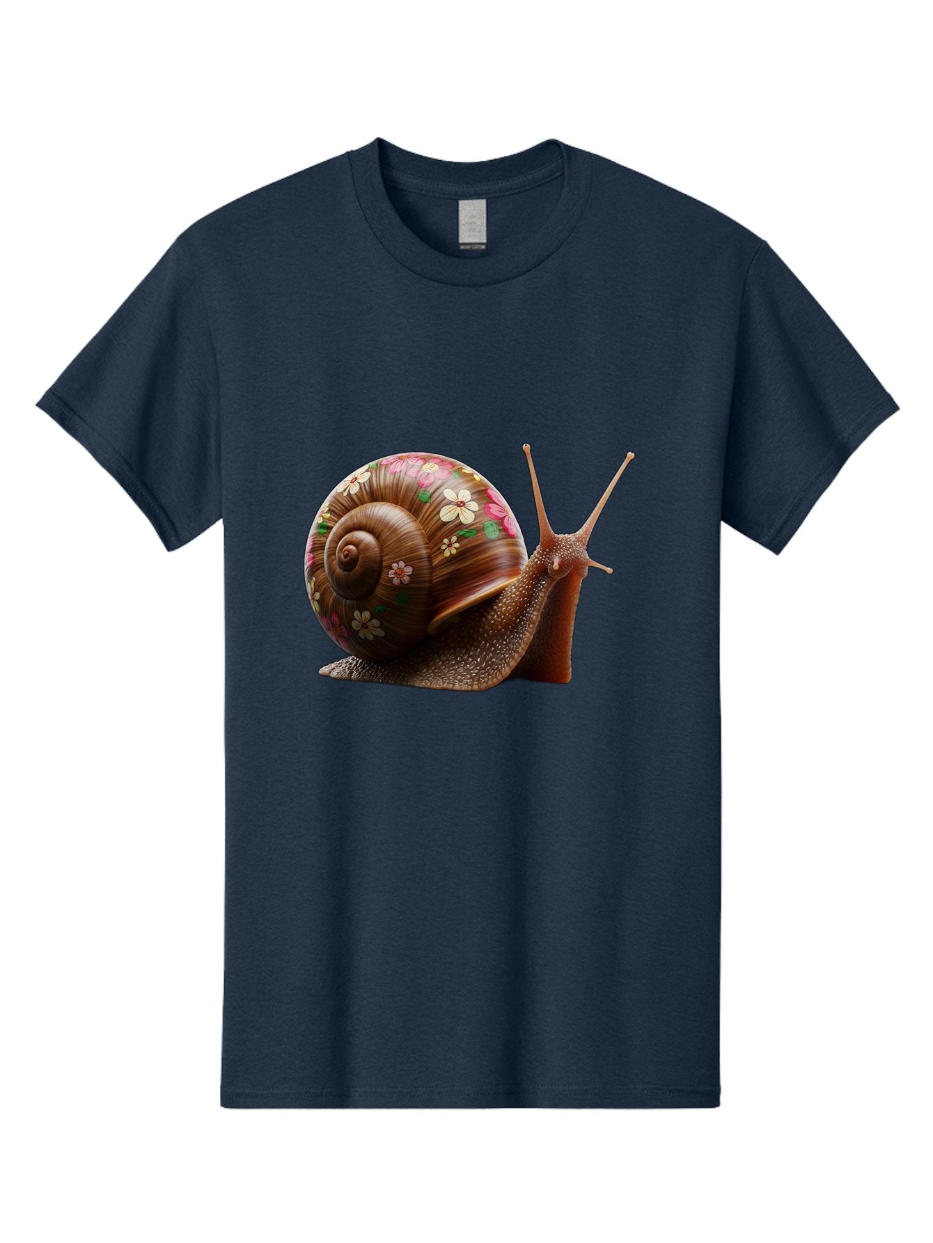 Floral-Snail-1 Men'S Graphic Tee, 100% Cotton, Comfortable Casual Summer Wear, Machine Washable, Vintage Camera, Old Camera, Antique Camera, Black Camera, Classic Photography, Photography Equipment, Nostalgic Device, Film Camera, Camera Art Bag463 8