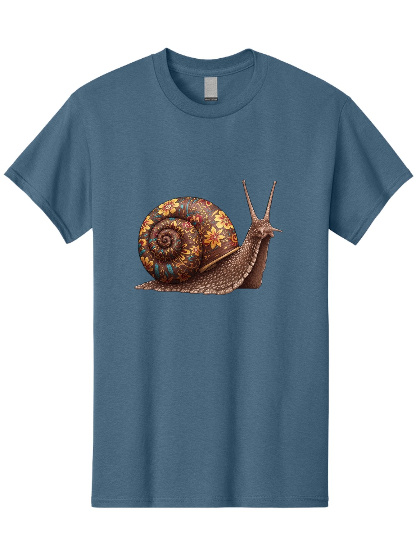 Floral-Snail-2 Men'S Graphic Tee, 100% Cotton, Comfortable Casual Summer Wear, Machine Washable, Vintage Camera, Old Camera, Antique Camera, Black Camera, Classic Photography, Photography Equipment, Nostalgic Device, Film Camera, Camera Art Bag464 10