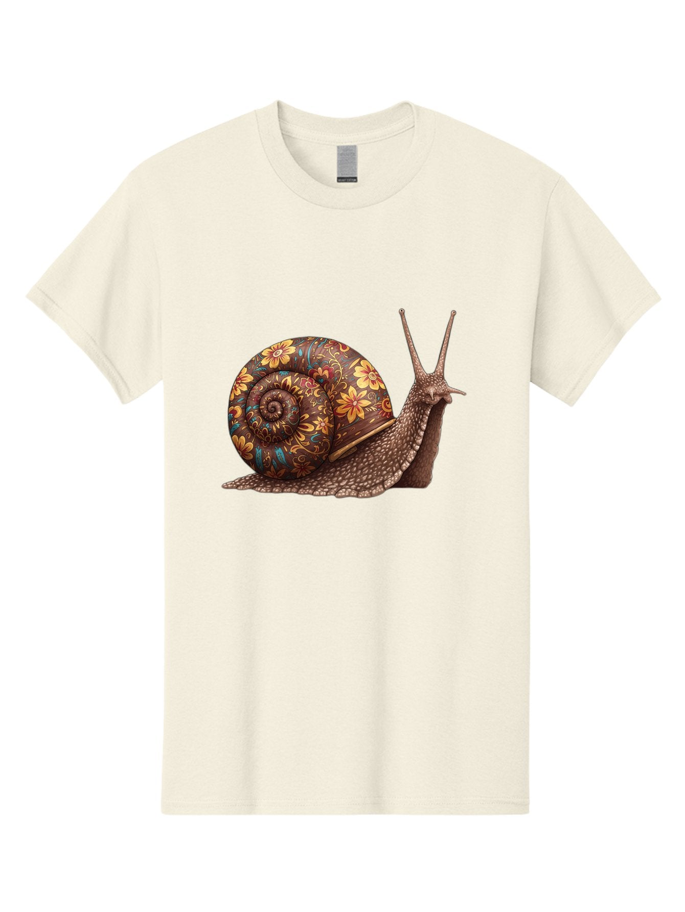 Floral-Snail-2 Men'S Graphic Tee, 100% Cotton, Comfortable Casual Summer Wear, Machine Washable, Vintage Camera, Old Camera, Antique Camera, Black Camera, Classic Photography, Photography Equipment, Nostalgic Device, Film Camera, Camera Art Bag464 7