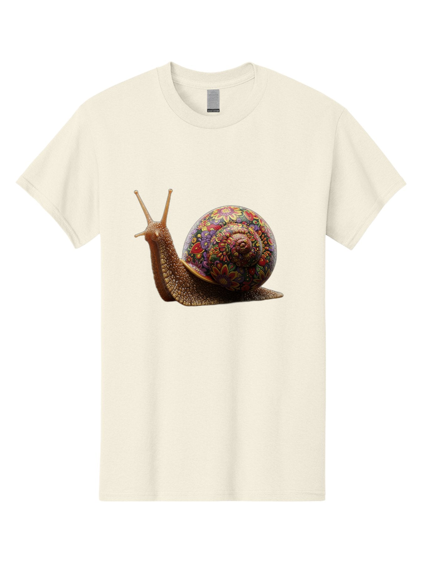 Floral-Snail-3 Men'S Graphic Tee, 100% Cotton, Comfortable Casual Summer Wear, Machine Washable, Vintage Camera, Old Camera, Antique Camera, Black Camera, Classic Photography, Photography Equipment, Nostalgic Device, Film Camera, Camera Art Bag465 6