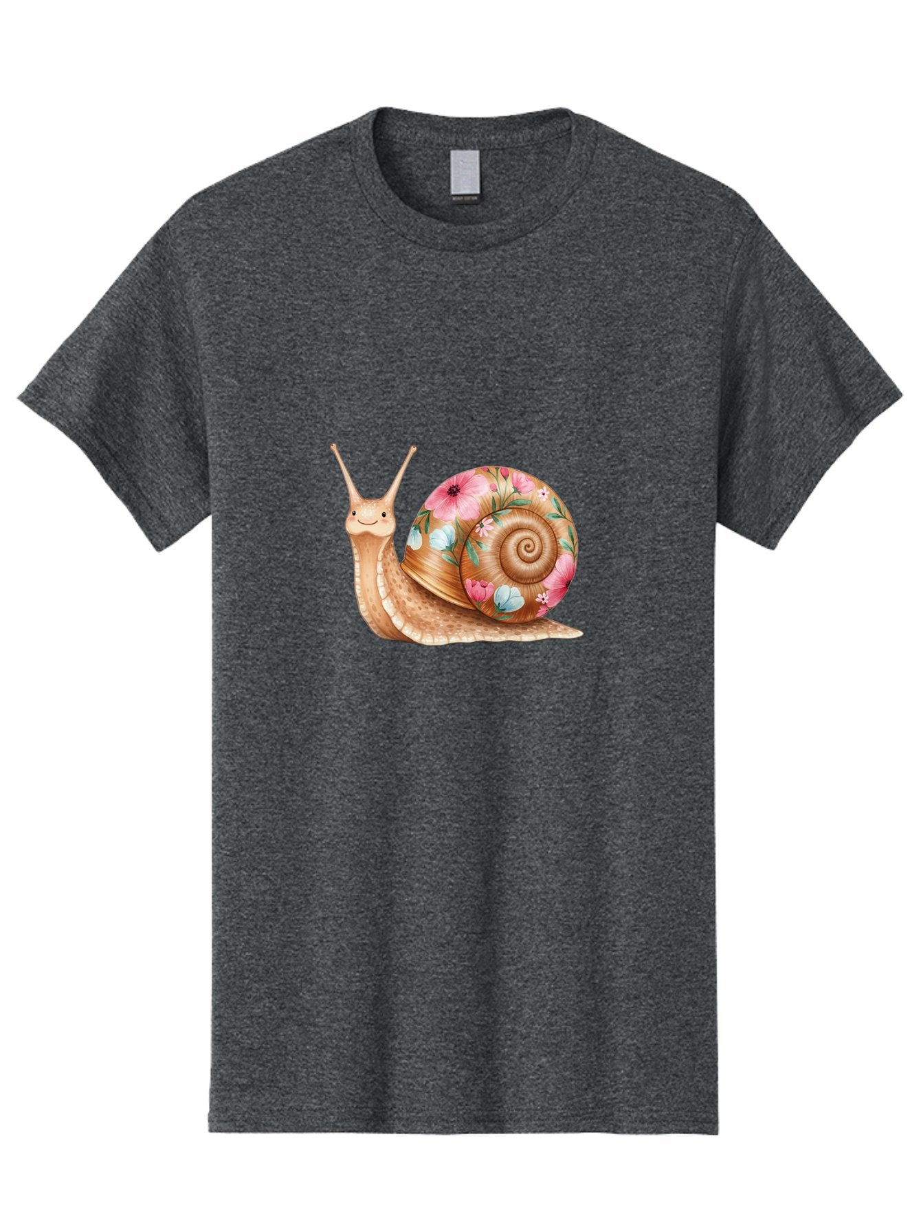 Floral-Snail Men'S Graphic Tee, 100% Cotton, Comfortable Casual Summer Wear, Machine Washable, Vintage Camera, Old Camera, Antique Camera, Black Camera, Classic Photography, Photography Equipment, Nostalgic Device, Film Camera, Camera Art Bag467 5