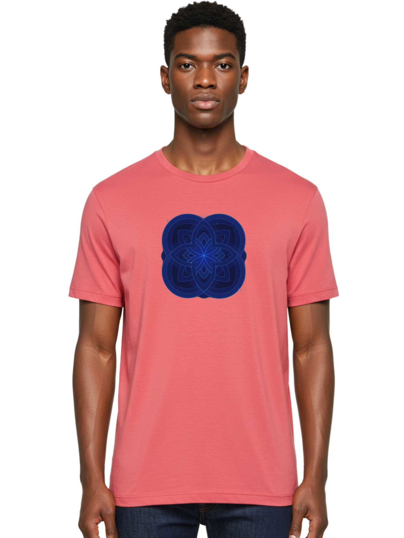 Flower-Mandala-Design Men'S Graphic Tee, 100% Cotton, Comfortable Casual Summer Wear, Machine Washable, Vintage Camera, Old Camera, Antique Camera, Black Camera, Classic Photography, Photography Equipment, Nostalgic Device, Film Camera, Bag471 21