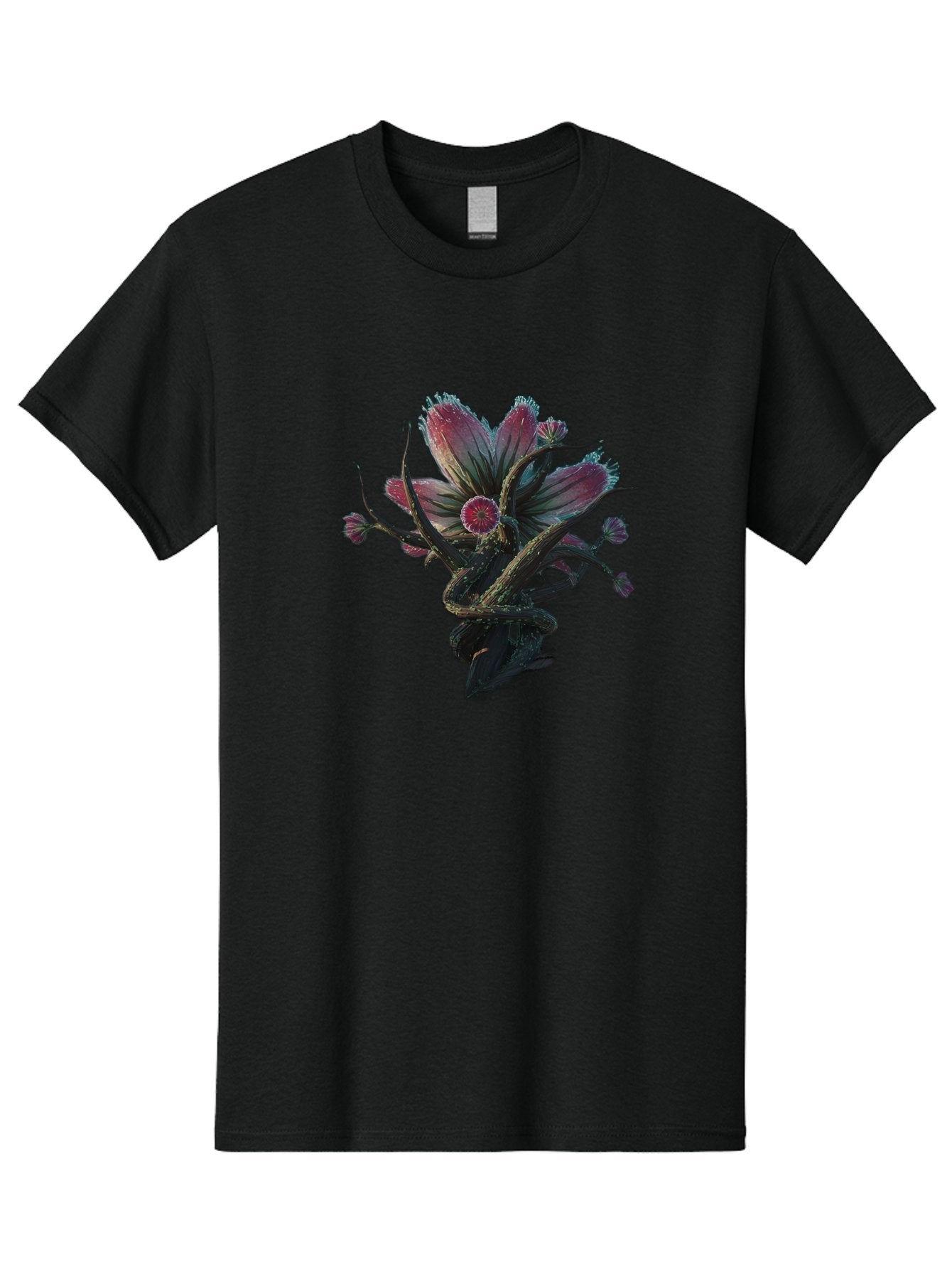 Flower Men'S Graphic Tee, 100% Cotton, Comfortable Casual Summer Wear, Machine Washable, Vintage Camera, Old Camera, Antique Camera, Black Camera, Classic Photography, Photography Equipment, Nostalgic Device, Film Camera, Camera Art Bag473 14