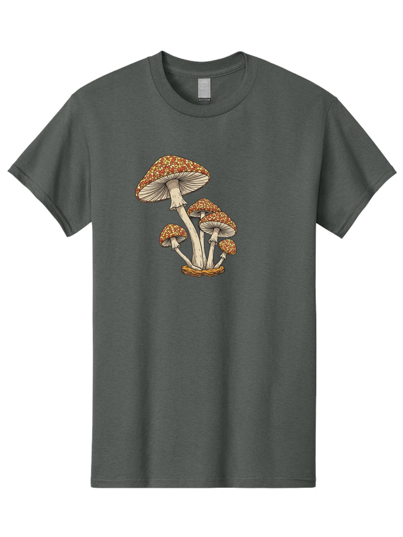 Fly-Agaric-Mushrooms Men'S Graphic Tee, 100% Cotton, Comfortable Casual Summer Wear, Machine Washable, Vintage Camera, Old Camera, Antique Camera, Black Camera, Classic Photography, Photography Equipment, Nostalgic Device, Film Camera, Bag475 13