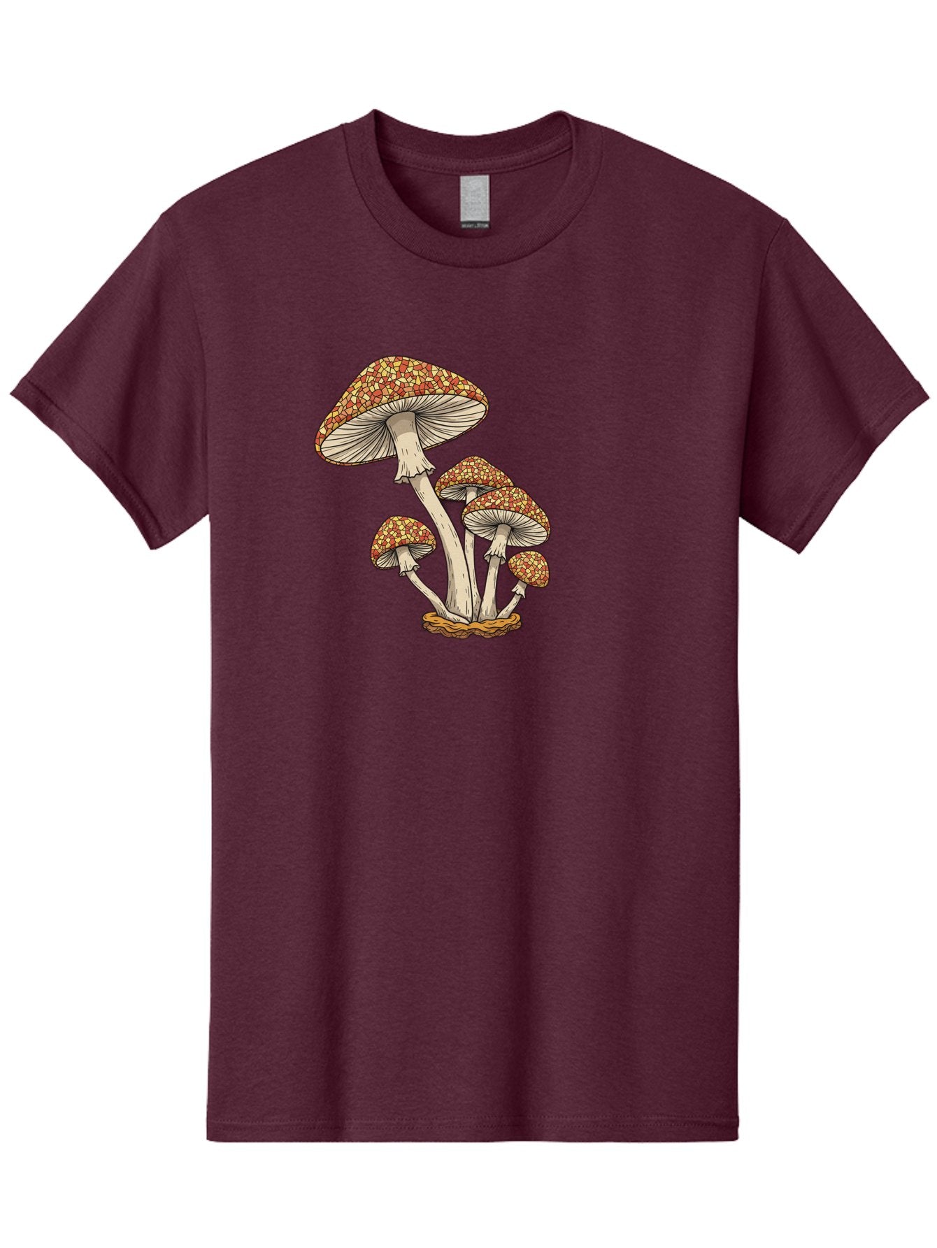 Fly-Agaric-Mushrooms Men'S Graphic Tee, 100% Cotton, Comfortable Casual Summer Wear, Machine Washable, Vintage Camera, Old Camera, Antique Camera, Black Camera, Classic Photography, Photography Equipment, Nostalgic Device, Film Camera, Bag475