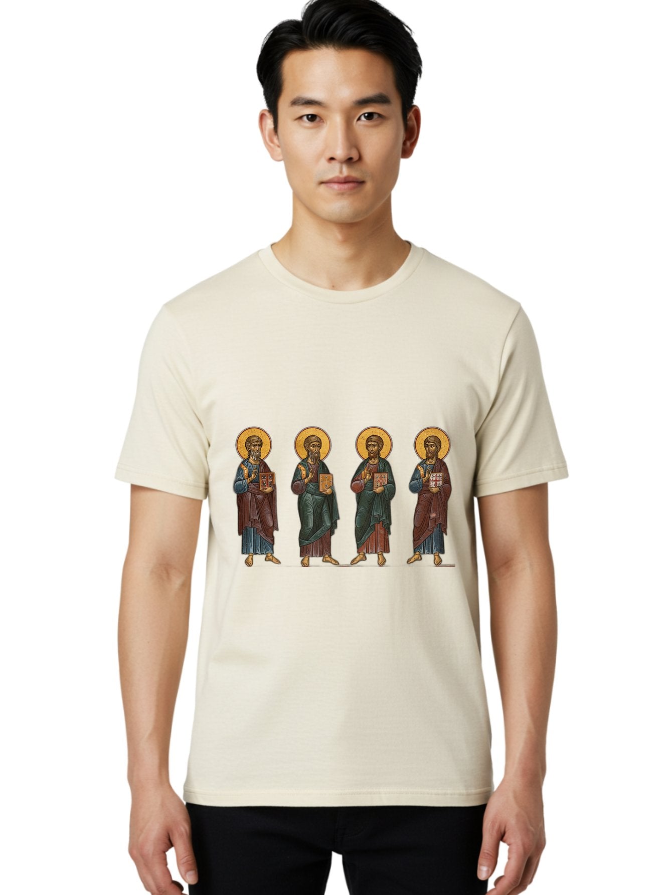 Four-Apostles Men'S Graphic Tee, 100% Cotton, Comfortable Casual Summer Wear, Machine Washable, Vintage Camera, Old Camera, Antique Camera, Black Camera, Classic Photography, Photography Equipment, Nostalgic Device, Film Camera, Camera Art Bag488 24