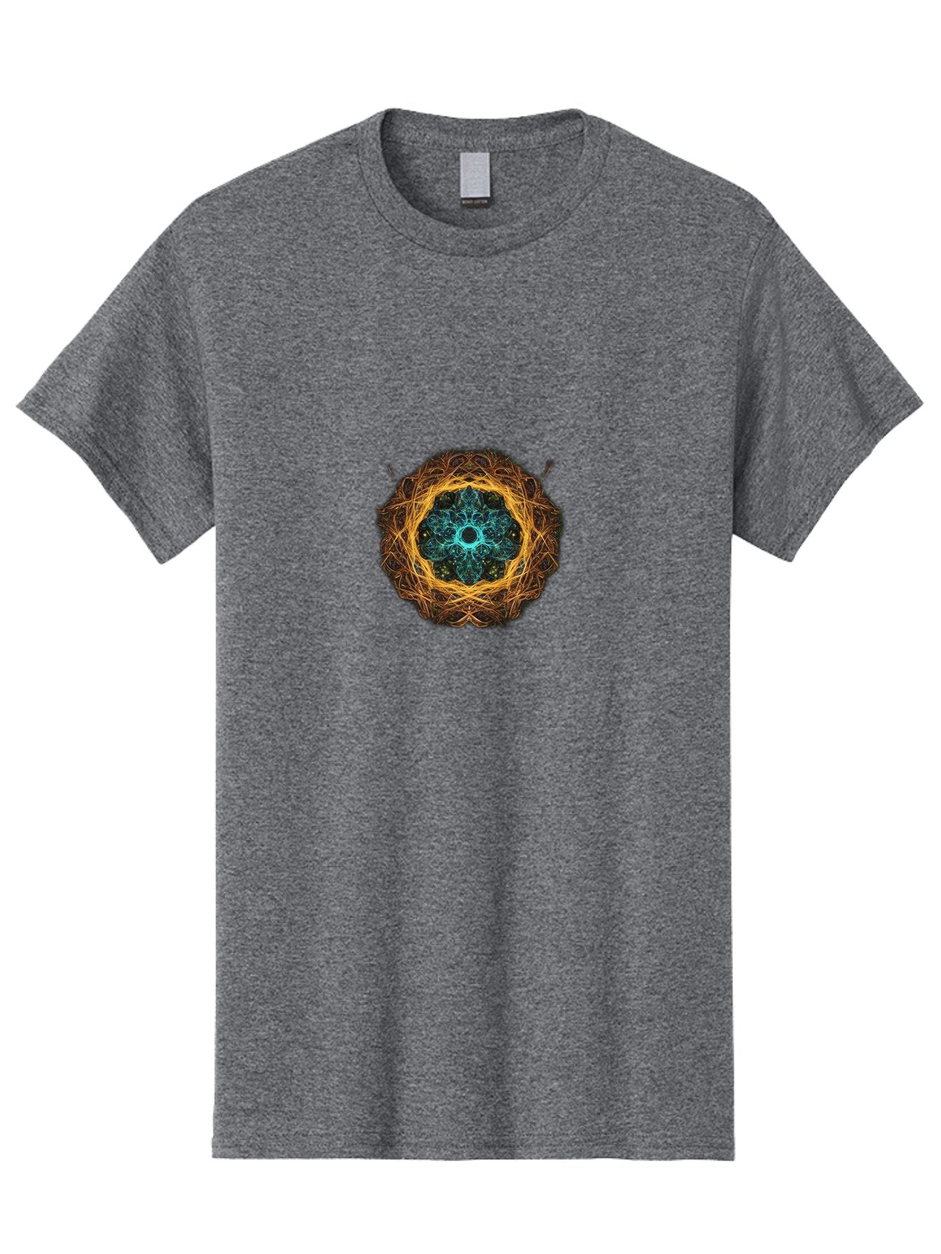 Fractal-Circle Men'S Graphic Tee, 100% Cotton, Comfortable Casual Summer Wear, Machine Washable, Vintage Camera, Old Camera, Antique Camera, Black Camera, Classic Photography, Photography Equipment, Nostalgic Device, Film Camera, Camera Art Bag489