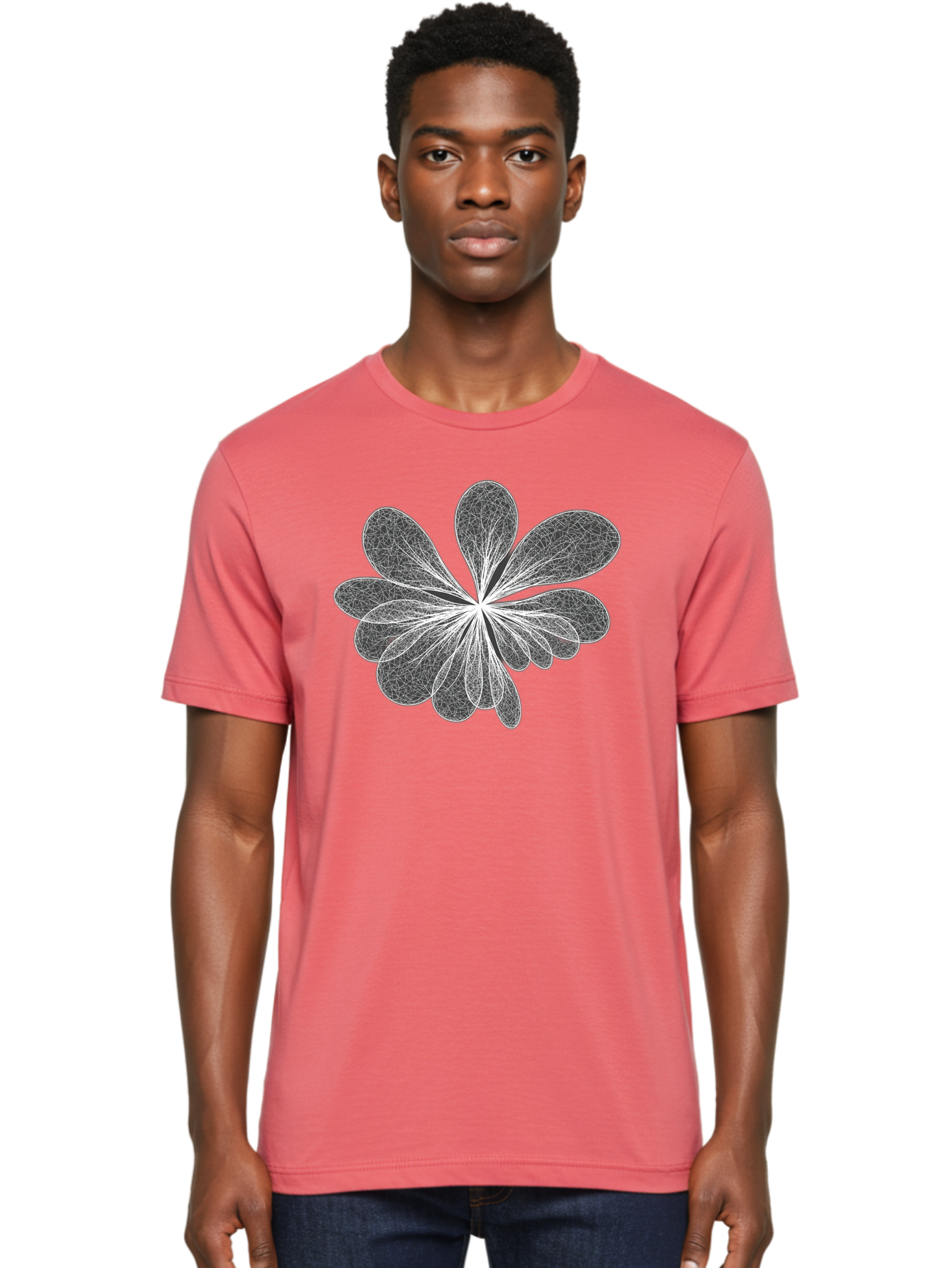 Fractal-Flower Men'S Graphic Tee, 100% Cotton, Comfortable Casual Summer Wear, Machine Washable, Vintage Camera, Old Camera, Antique Camera, Black Camera, Classic Photography, Photography Equipment, Nostalgic Device, Film Camera, Camera Art Bag492 30