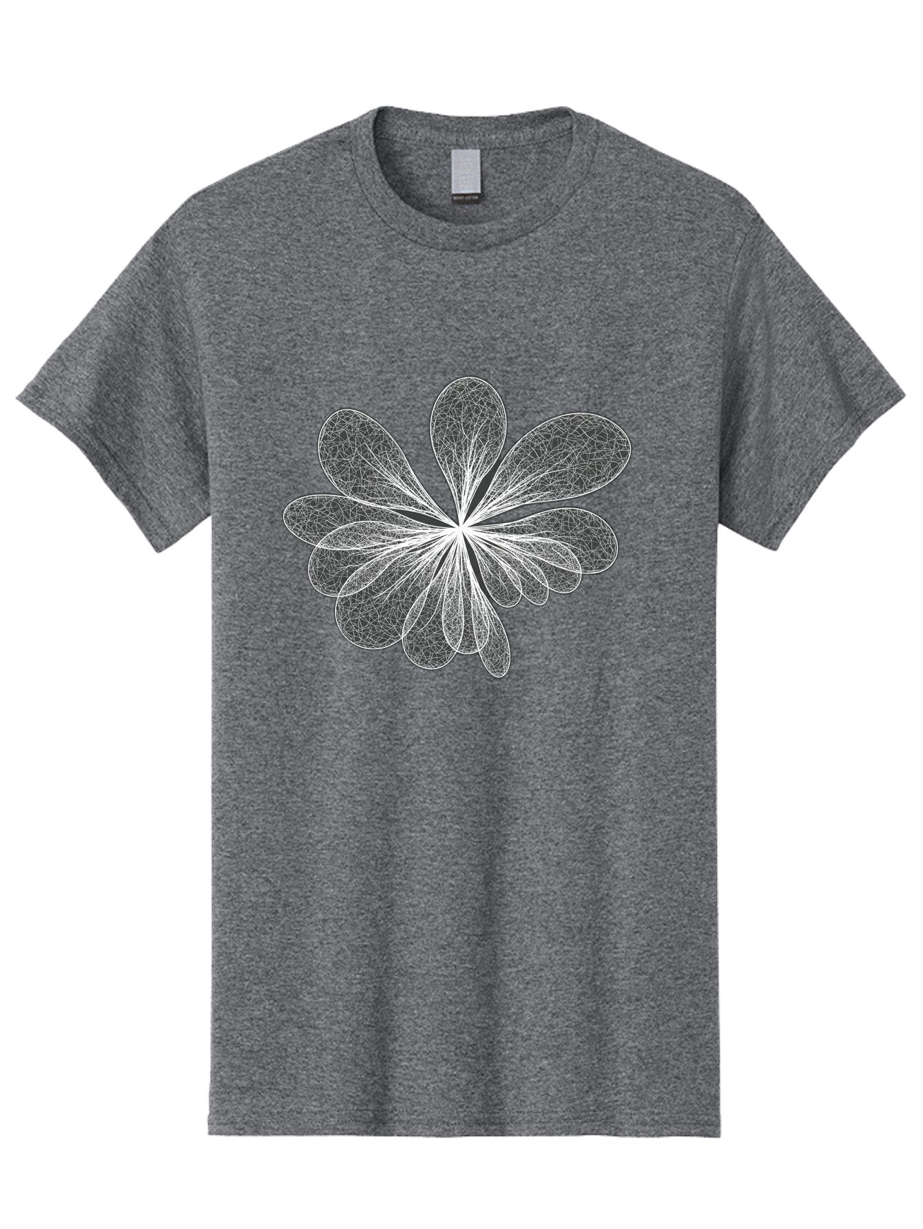 Fractal-Flower Men'S Graphic Tee, 100% Cotton, Comfortable Casual Summer Wear, Machine Washable, Vintage Camera, Old Camera, Antique Camera, Black Camera, Classic Photography, Photography Equipment, Nostalgic Device, Film Camera, Camera Art Bag492 3