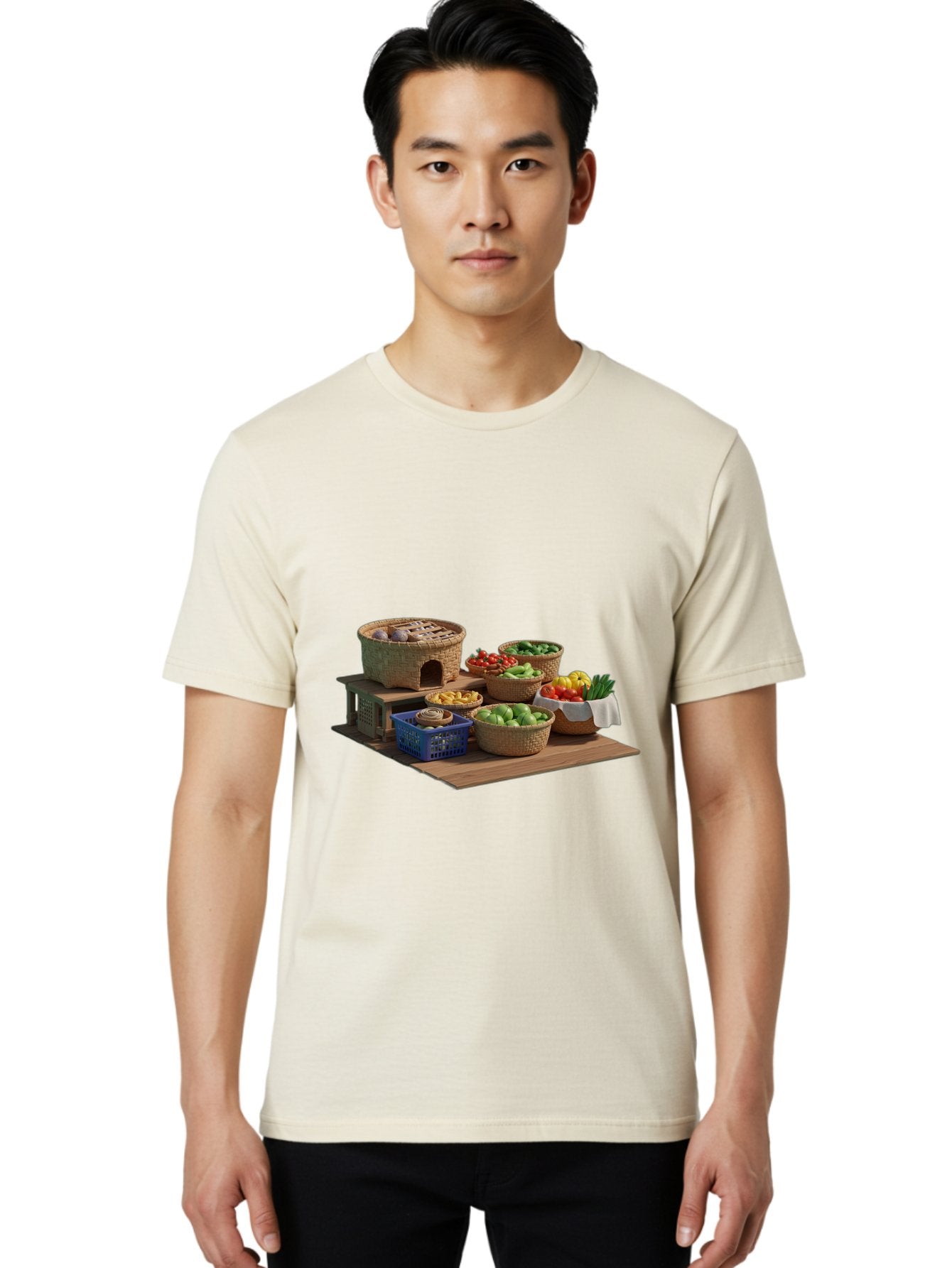 Fresh-Produce-Stand Men'S Graphic Tee, 100% Cotton, Comfortable Casual Summer Wear, Machine Washable, Vintage Camera, Old Camera, Antique Camera, Black Camera, Classic Photography, Photography Equipment, Nostalgic Device, Film Camera, Bag493 16