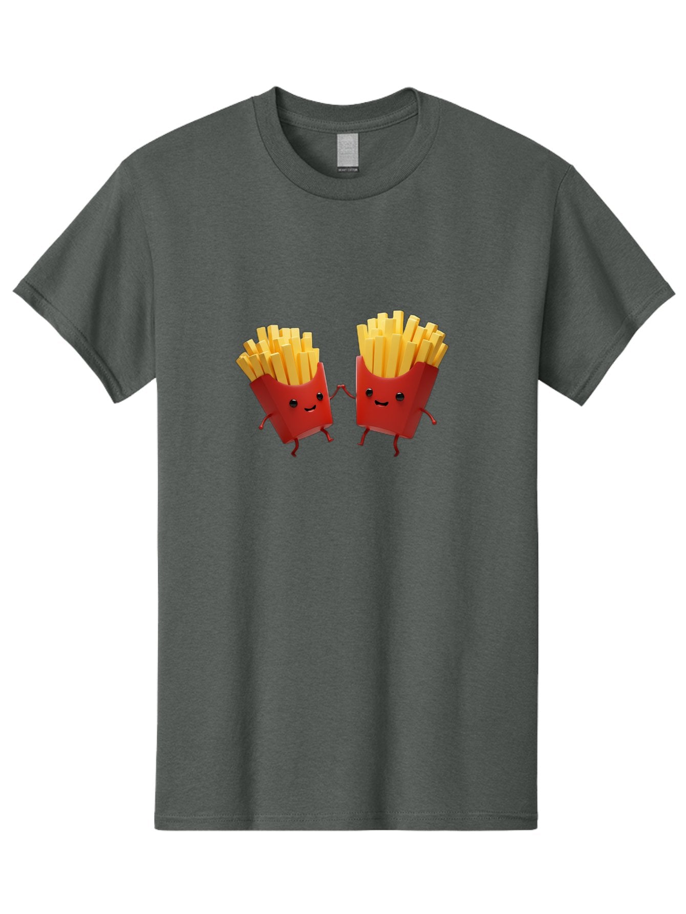 Fries-Characters Men'S Graphic Tee, 100% Cotton, Comfortable Casual Summer Wear, Machine Washable, Vintage Camera, Old Camera, Antique Camera, Black Camera, Classic Photography, Photography Equipment, Nostalgic Device, Film Camera, Camera Art Bag496 6