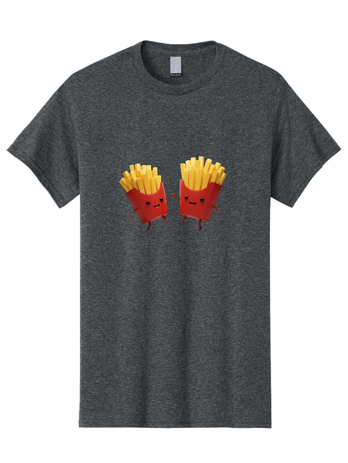 Fries-Characters Men'S Graphic Tee, 100% Cotton, Comfortable Casual Summer Wear, Machine Washable, Vintage Camera, Old Camera, Antique Camera, Black Camera, Classic Photography, Photography Equipment, Nostalgic Device, Film Camera, Camera Art Bag496
