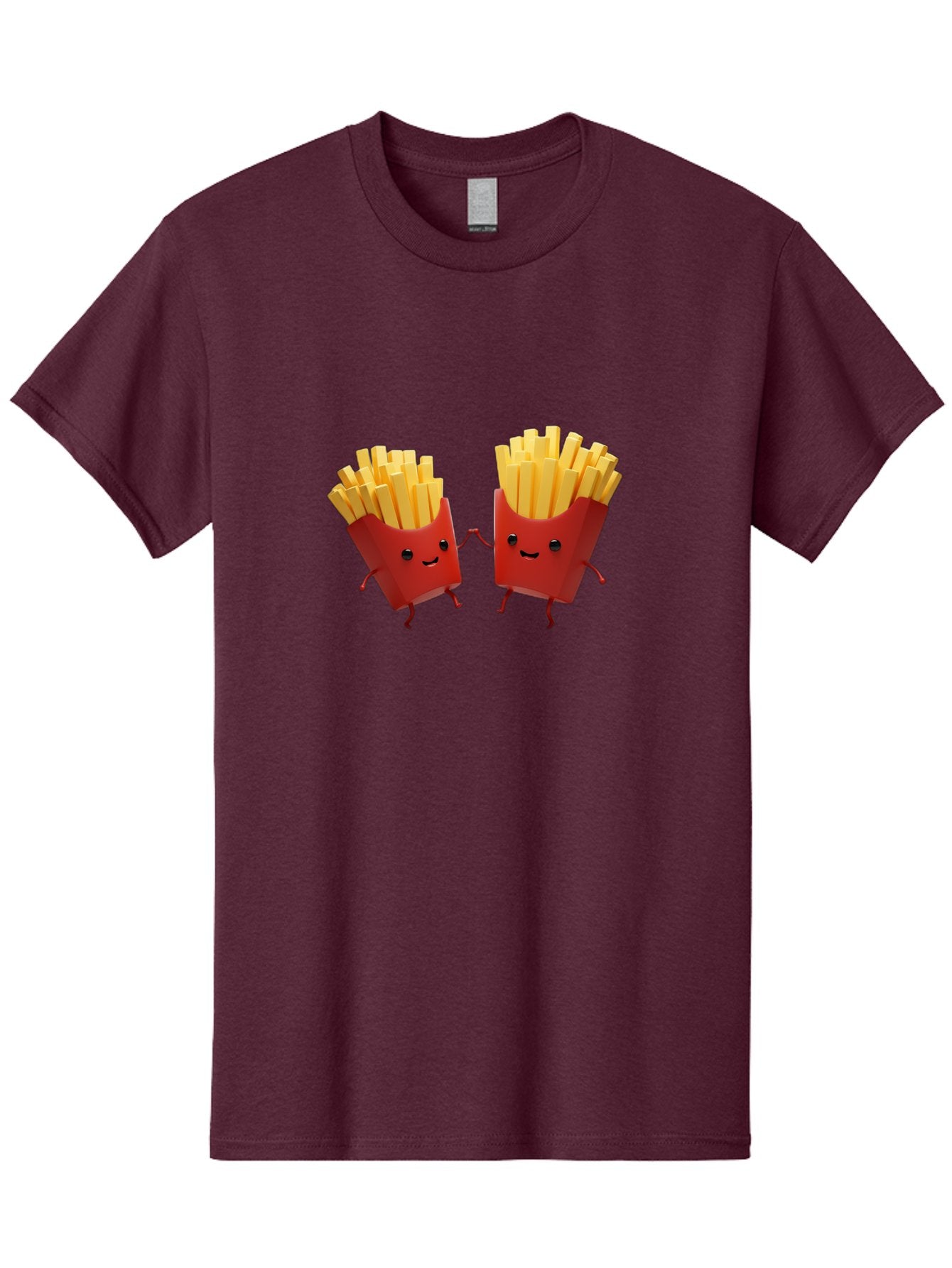 Fries-Characters Men'S Graphic Tee, 100% Cotton, Comfortable Casual Summer Wear, Machine Washable, Vintage Camera, Old Camera, Antique Camera, Black Camera, Classic Photography, Photography Equipment, Nostalgic Device, Film Camera, Camera Art Bag496 13