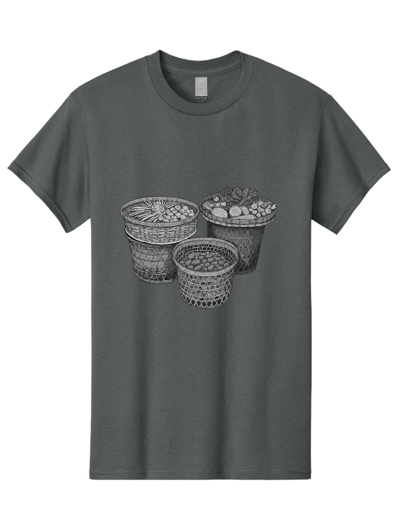 Fruit-And-Vegetable-Baskets Men'S Graphic Tee, 100% Cotton, Comfortable Casual Summer Wear, Machine Washable, Vintage Camera, Old Camera, Antique Camera, Black Camera, Classic Photography, Photography Equipment, Nostalgic Device, Film Camera, Bag497 9