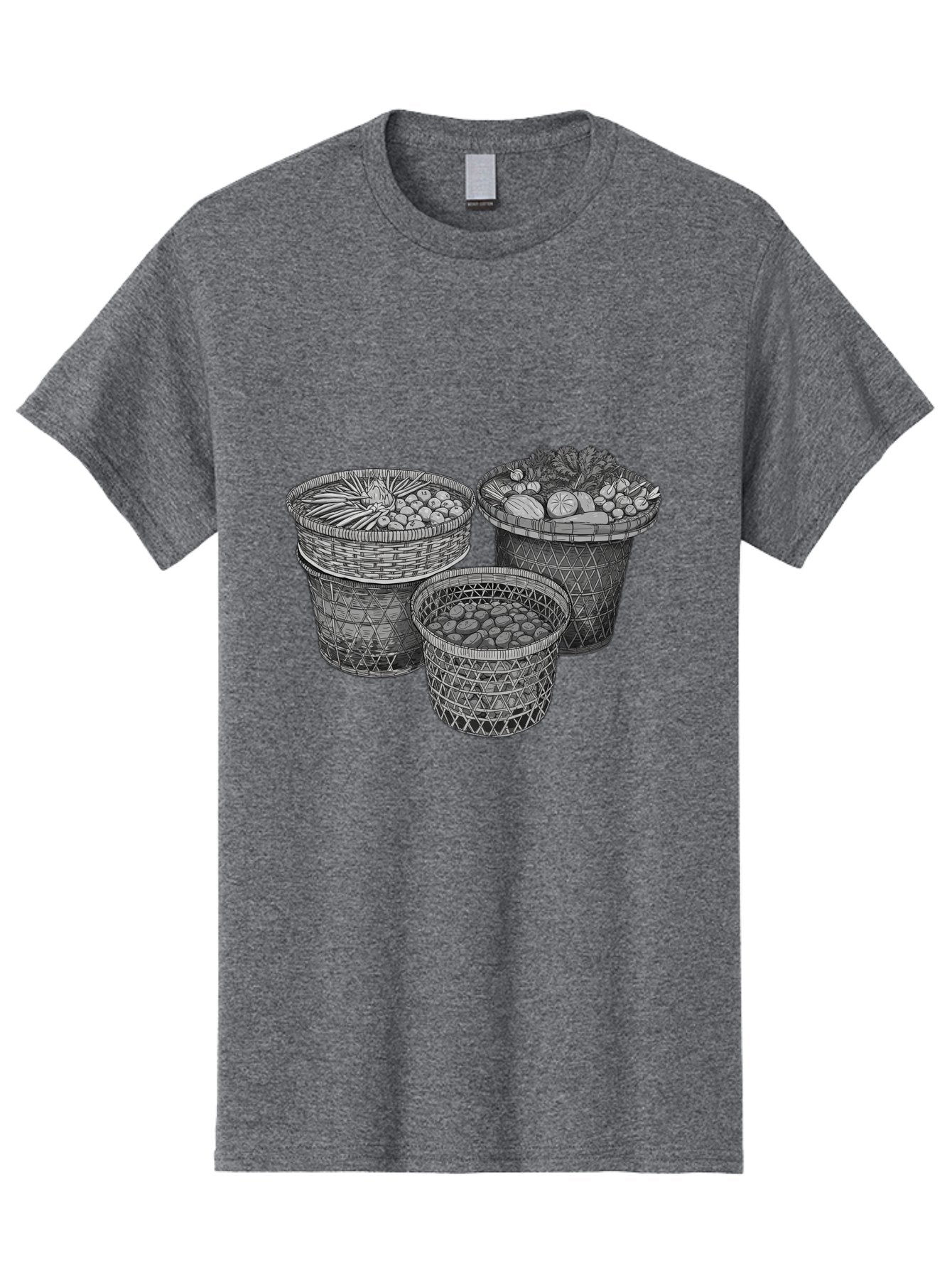 Fruit-And-Vegetable-Baskets Men'S Graphic Tee, 100% Cotton, Comfortable Casual Summer Wear, Machine Washable, Vintage Camera, Old Camera, Antique Camera, Black Camera, Classic Photography, Photography Equipment, Nostalgic Device, Film Camera, Bag497 5