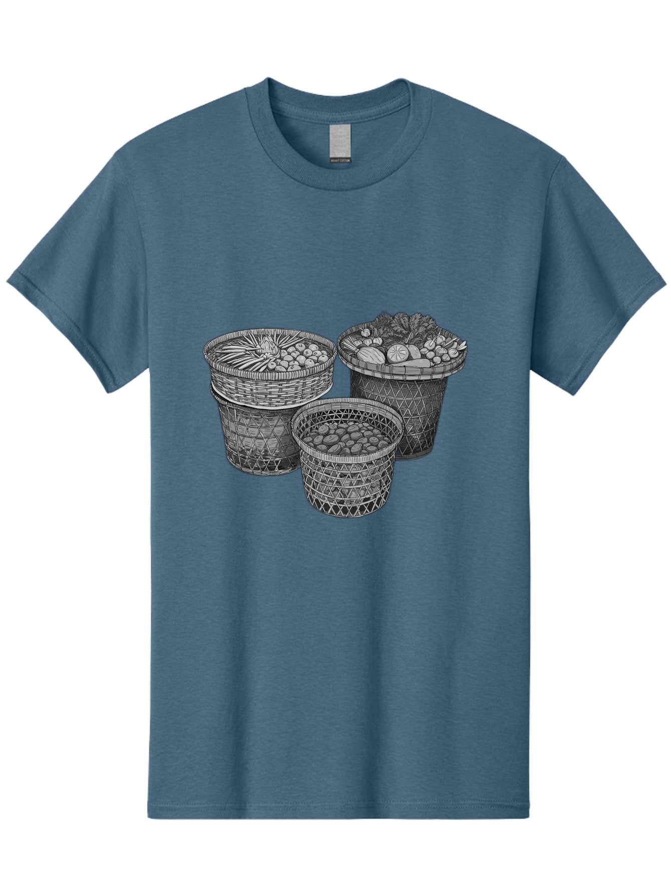 Fruit-And-Vegetable-Baskets Men'S Graphic Tee, 100% Cotton, Comfortable Casual Summer Wear, Machine Washable, Vintage Camera, Old Camera, Antique Camera, Black Camera, Classic Photography, Photography Equipment, Nostalgic Device, Film Camera, Bag497 10