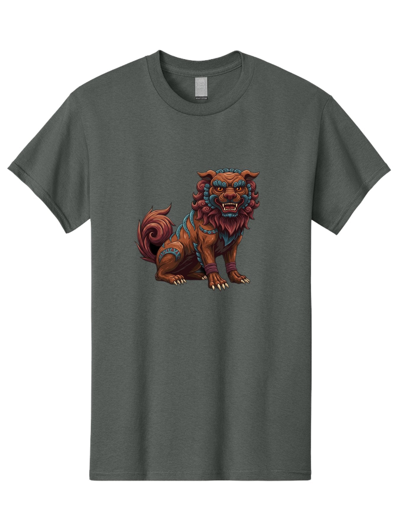 Fu-Dog-1 Men'S Graphic Tee, 100% Cotton, Comfortable Casual Summer Wear, Machine Washable, Vintage Camera, Old Camera, Antique Camera, Black Camera, Classic Photography, Photography Equipment, Nostalgic Device, Film Camera, Camera Art Bag502 14