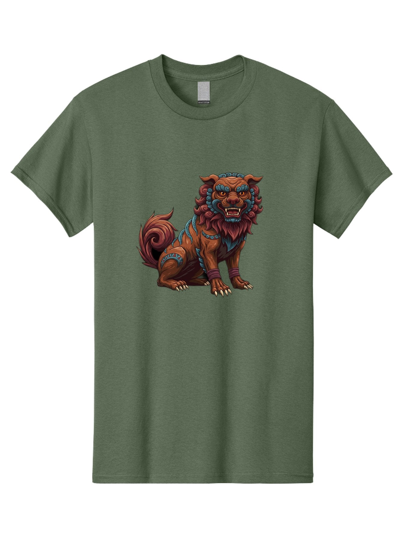 Fu-Dog-1 Men'S Graphic Tee, 100% Cotton, Comfortable Casual Summer Wear, Machine Washable, Vintage Camera, Old Camera, Antique Camera, Black Camera, Classic Photography, Photography Equipment, Nostalgic Device, Film Camera, Camera Art Bag502 9